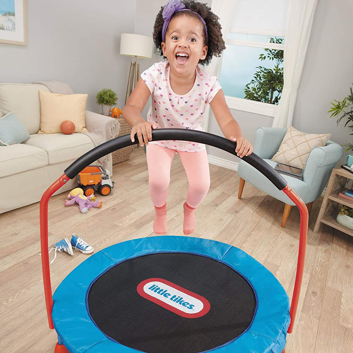 Little Tikes Easy Store 3' Trampoline, 36.00 L x 36.00 W x 33.50 H Inches 🍁 All In One Marketplace Canada
