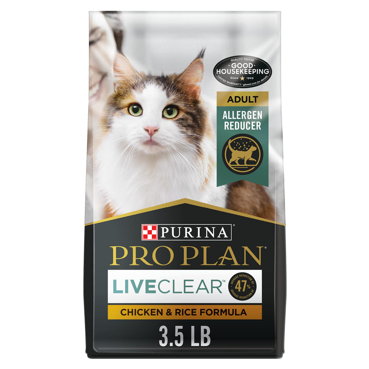 Purina Pro Plan Dry Cat Food, Specialized LiveClear Chicken & Rice - 1.59 kg Bag (1 Pack) 🍁 All In One Marketplace Canada