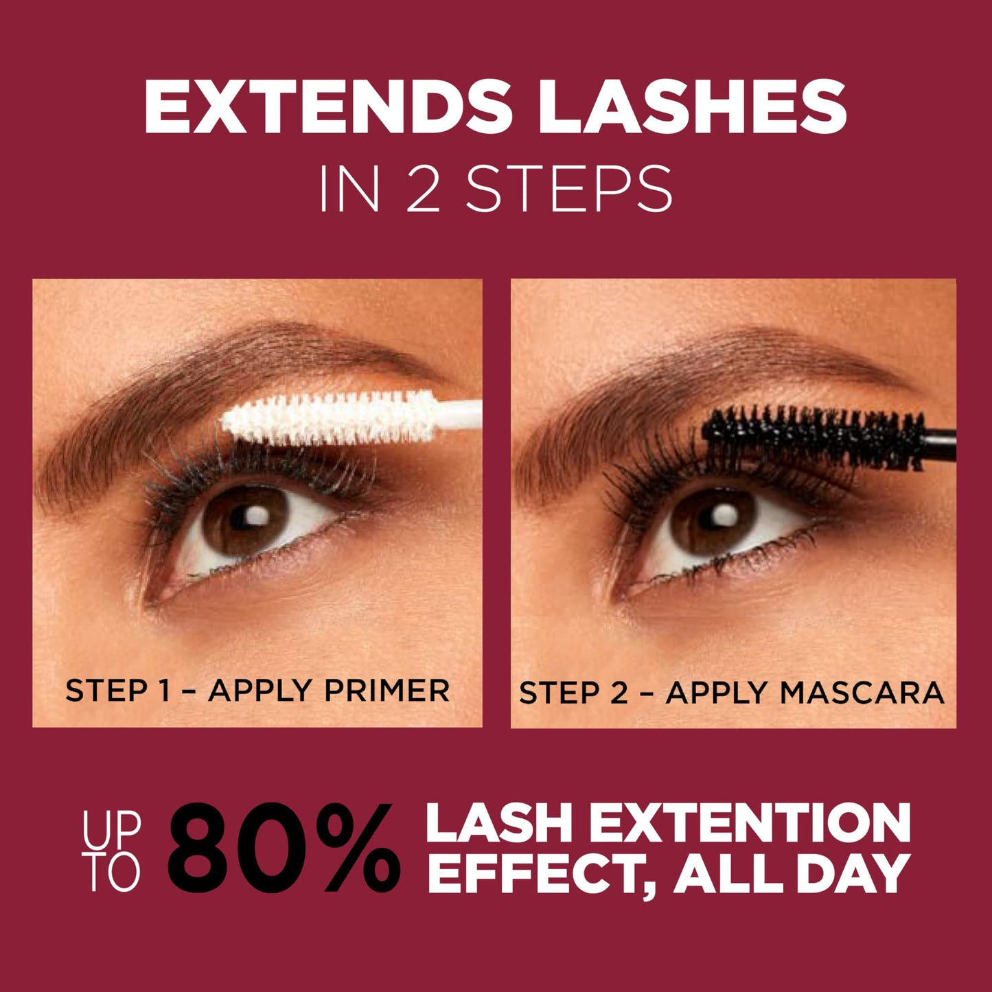 L’Oréal Paris Double Extend Tubing Mascara, Smudge-Free Formula Nourish Lashes, Beauty Tubes Lengthening, Blackest Black, 5ml 🍁 All In One Marketplace Canada