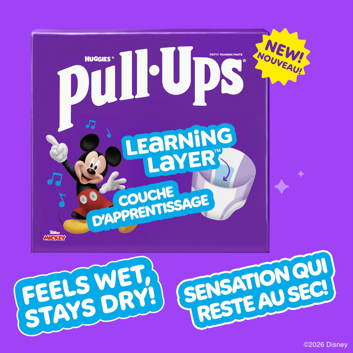 Pull-Ups Boys' Potty Training Pants, Size 6T-7T (55-75 lbs), 72 Count 🍁 All In One Marketplace Canada