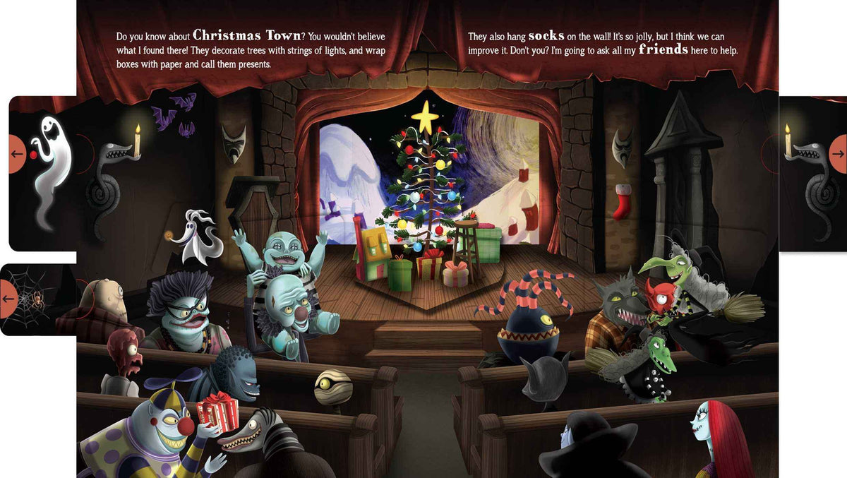 Disney Tim Burton's The Nightmare Before Christmas: Welcome to Halloween Town!
