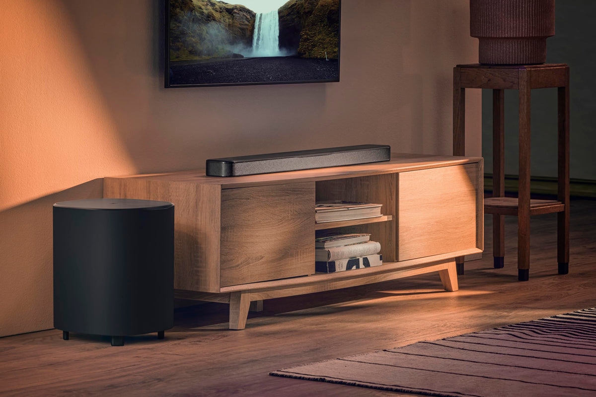 JBL Bar 500MK2-5.1 Channel soundbar System with Dolby Atmos, MultiBeam 3.0 & PureVoice 2.0, 750W with 10" Sub, Easy Sound Calibration, and Works with Voice Assistant-Enabled Speakers (Black) 🍁 All In One Marketplace Canada