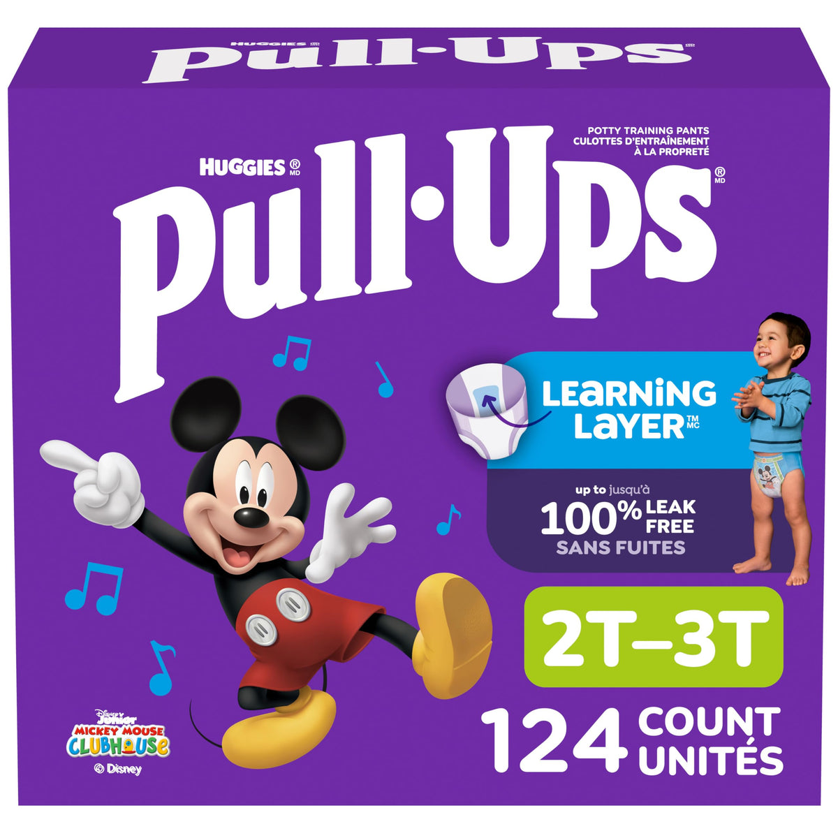 Pull-Ups Boys' Potty Training Pants, 2T-3T (16-34 lbs), 124 Count 🍁 All In One Marketplace Canada