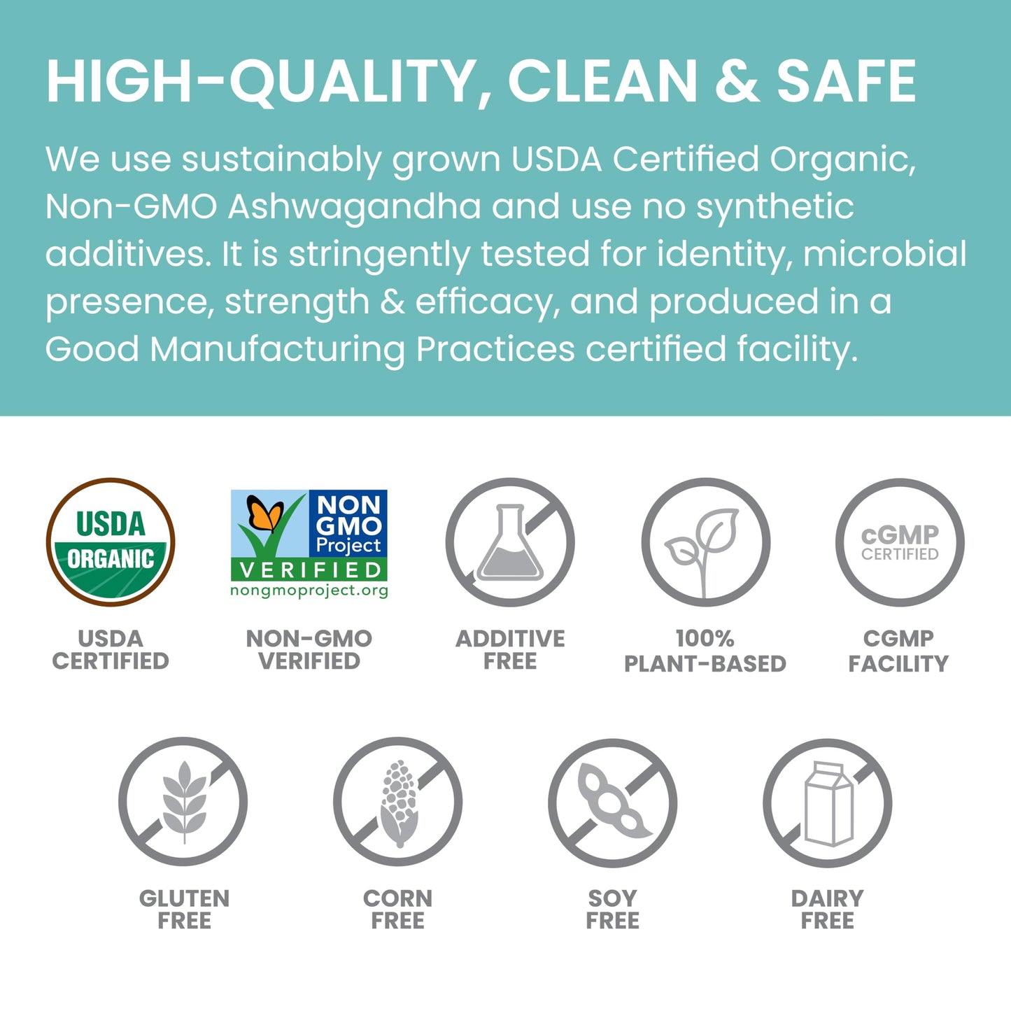 Himalaya Organic Ashwagandha, USDA Certified Organic, Non-GMO, Gluten Free Supplement, 100% Ashwagandha Powder & Extract. (90 Count) 🍁 All In One Marketplace Canada