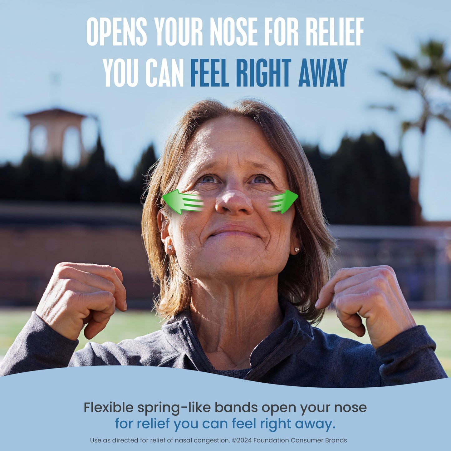 Breathe Right Nasal Strips, Original Large, Clear, Sensitive Skin, Drug-Free Snoring Solution & Nasal Congestion Relief Caused by Colds & Allergies, Nightly Sleep, 30 Count 🍁 All In One Marketplace Canada