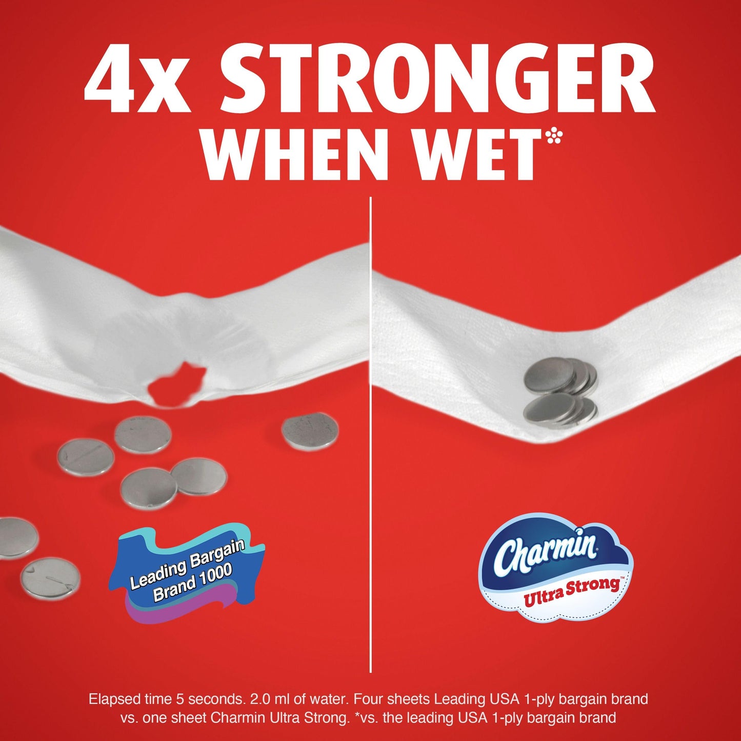 Charmin Toilet Paper Ultra Strong, 24 Mega Rolls = 96 Regular Rolls 🍁 All In One Marketplace Canada