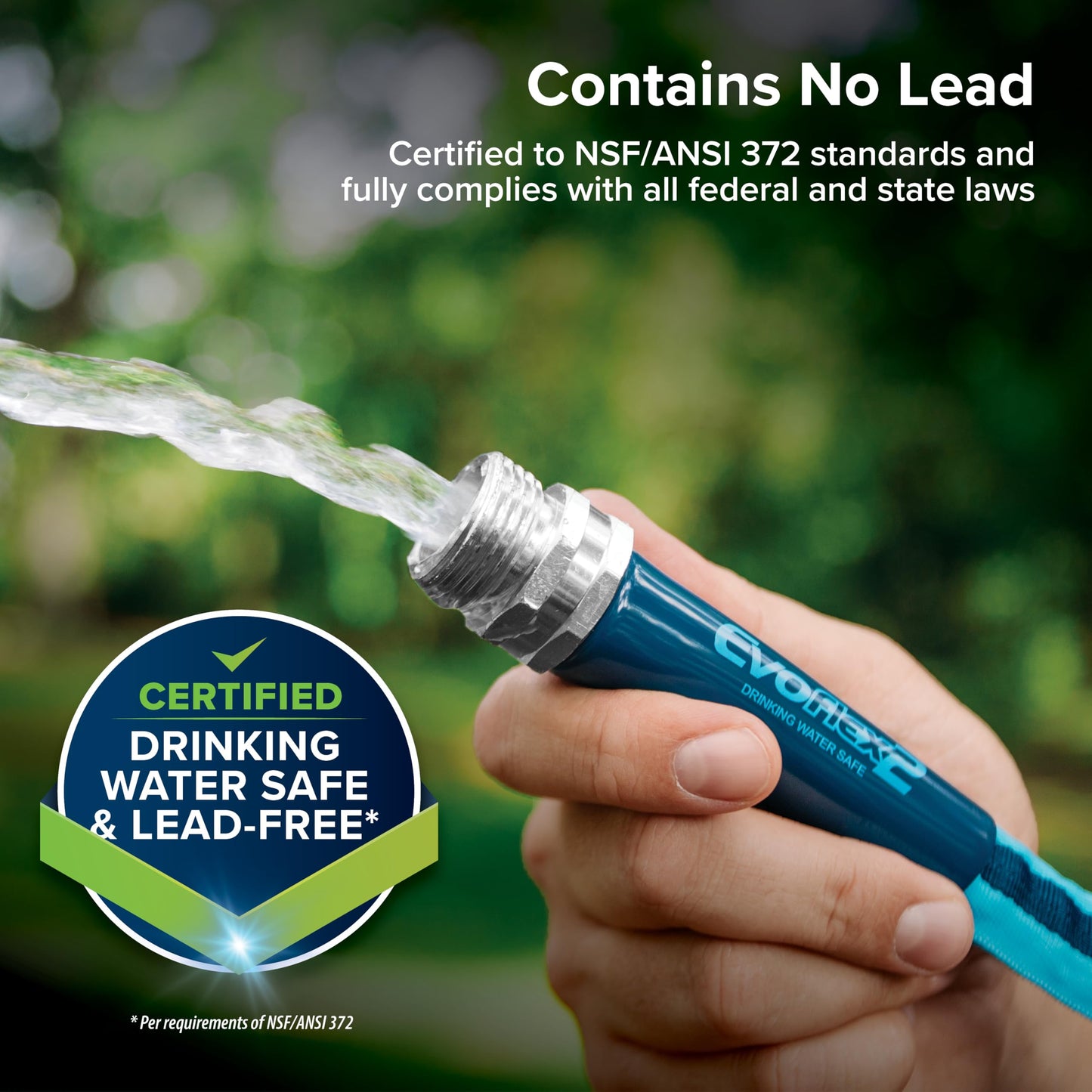 Camco EvoFlex2 25-ft Drinking Water Hose - RV Drinking Water Hose Reinforced with Fabric & Ultra Lightweight - Contains No Lead, No BPA & No Phthalate - Abrasion Resistant (22577) 🍁 All In One Marketplace Canada