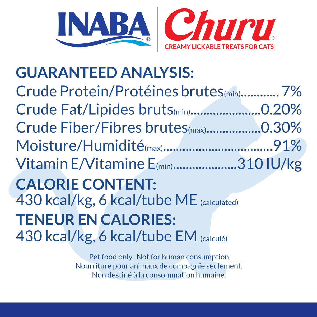 INABA Churu Cat Treats, Lickable, Squeezable Creamy Purée with Vitamin E, 14 Grams per Tube, 120 Tubes Total, Tuna Variety 🍁 All In One Marketplace Canada