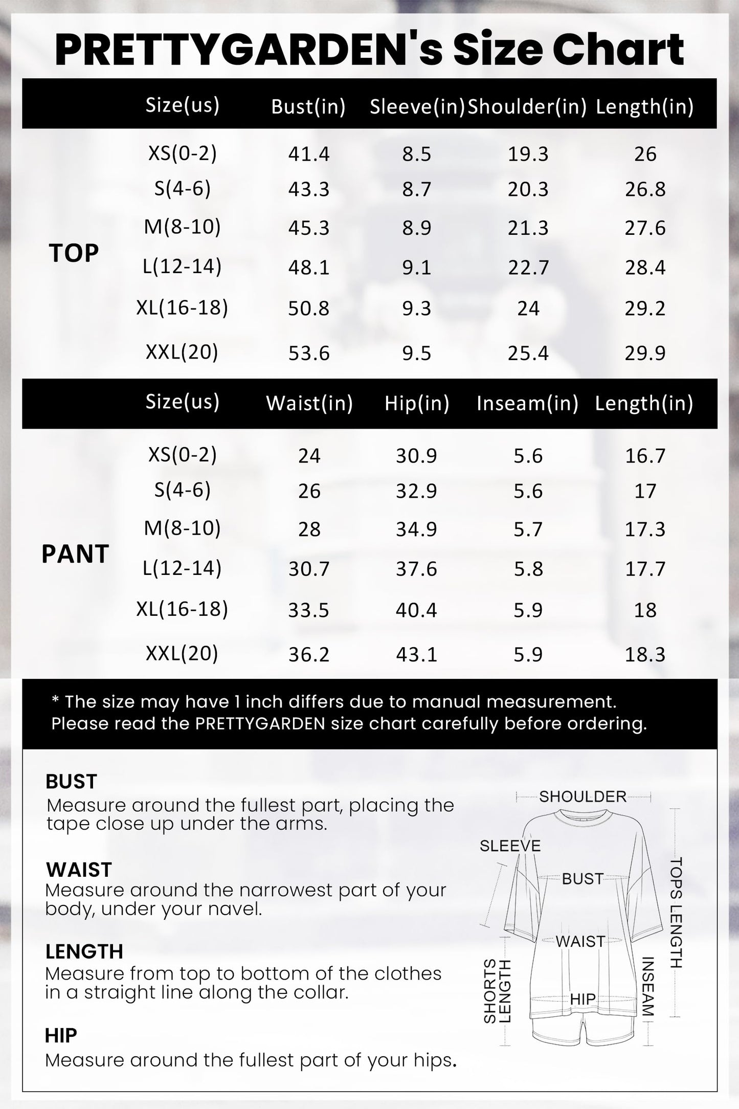 PRETTYGARDEN Women's Two Piece Lounge Set 2026 Summer Casual Oversized Shirts Biker Shorts Matching Airport Travel Outfit (Black,Large) 🍁 All In One Marketplace Canada