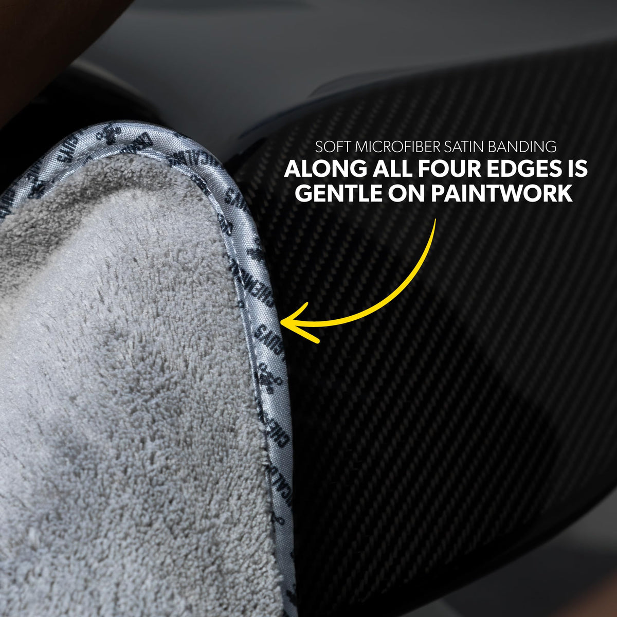 Chemical Guys Woolly Mammoth Microfiber Towel (36" x 25") Cars, Trucks, SUVs, RVs, Home, Pets, Messes, Grey 🍁 All In One Marketplace Canada