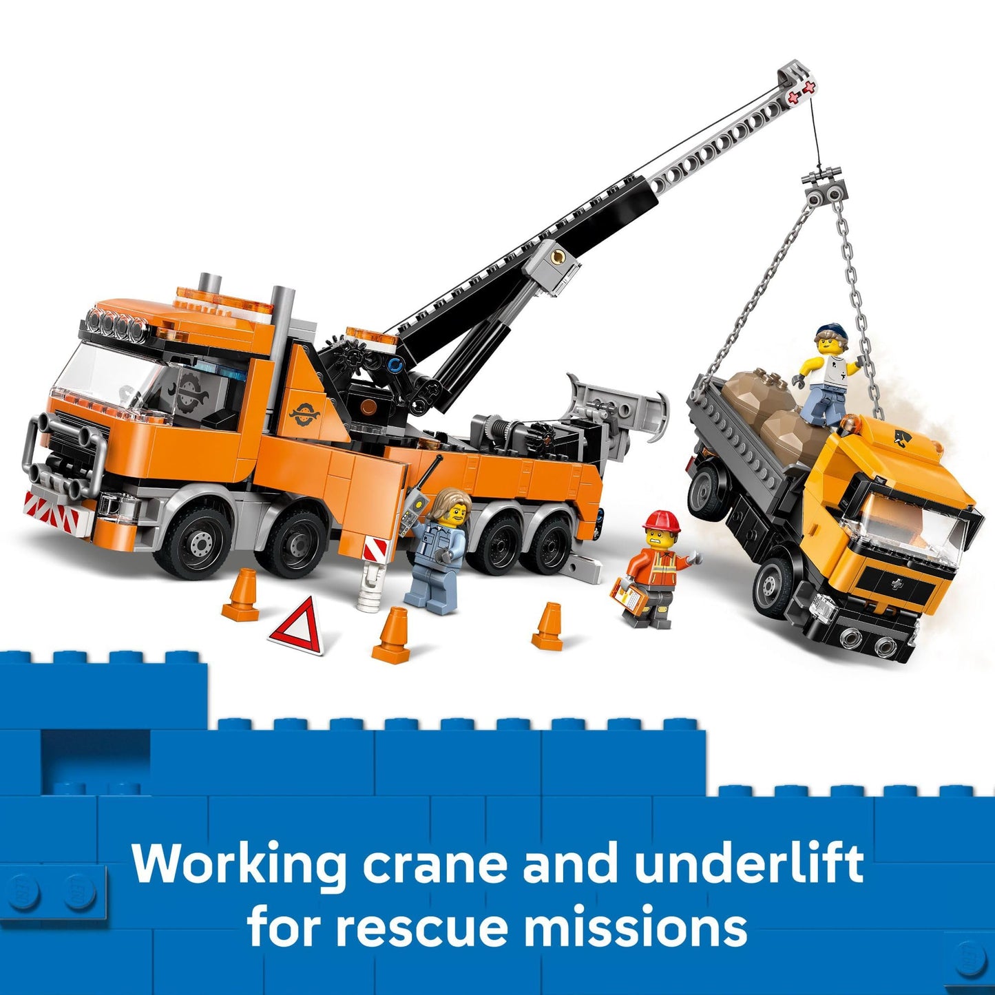 LEGO City Heavy-Duty Recovery Tow Truck with Crane Building Toy - Dump Truck & Tow Truck Toys for Boys & Girls, Ages 8+ - Pretend Play Set for Kids - Gift Idea for Birthdays & Holidays - 60467 🍁 All In One Marketplace Canada