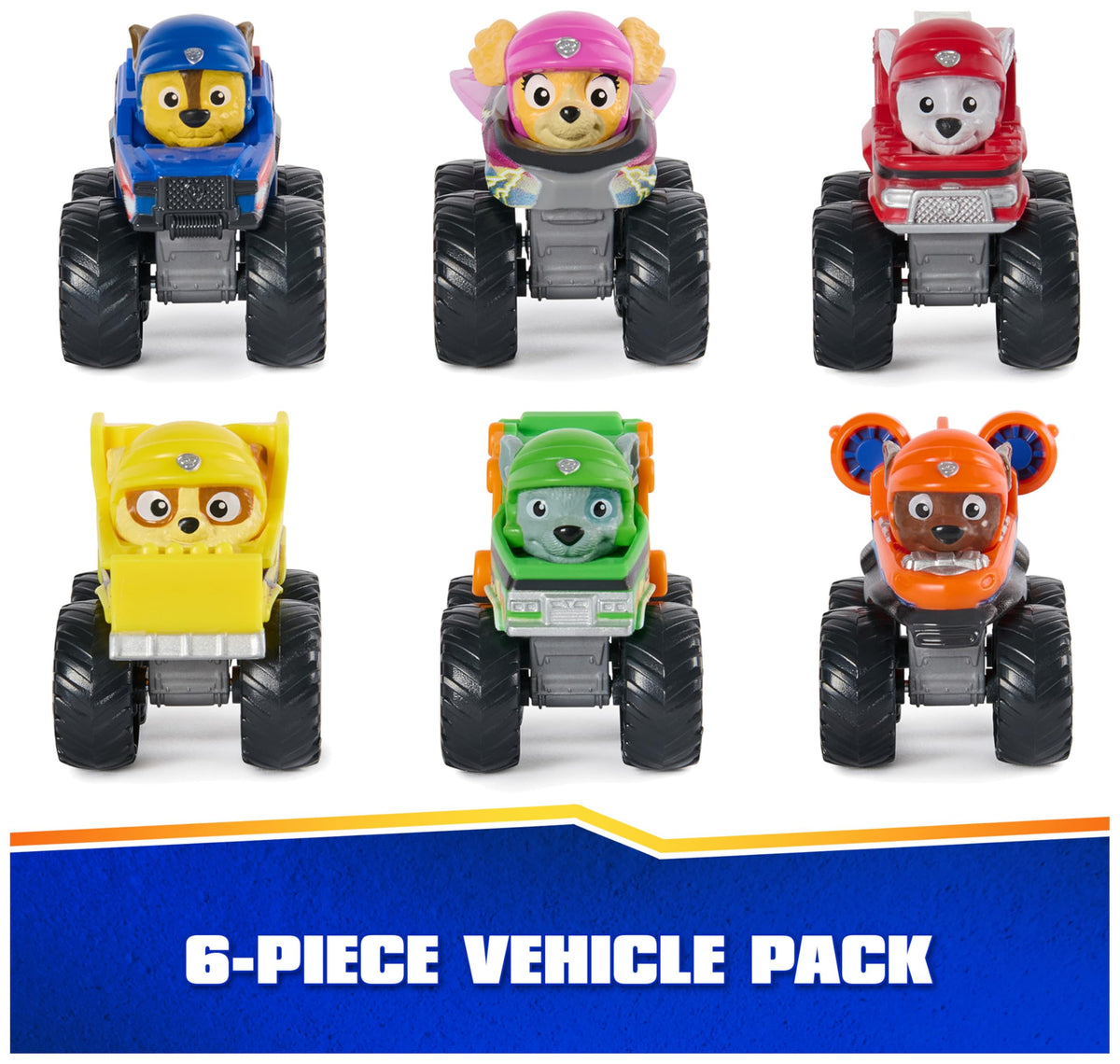 PAW Patrol: Rescue Wheels, 6-Piece Pup Squad Racers, Toy Cars Gift Set, Kids Toys for Boys & Girls Ages 3 and Up 🍁 All In One Marketplace Canada