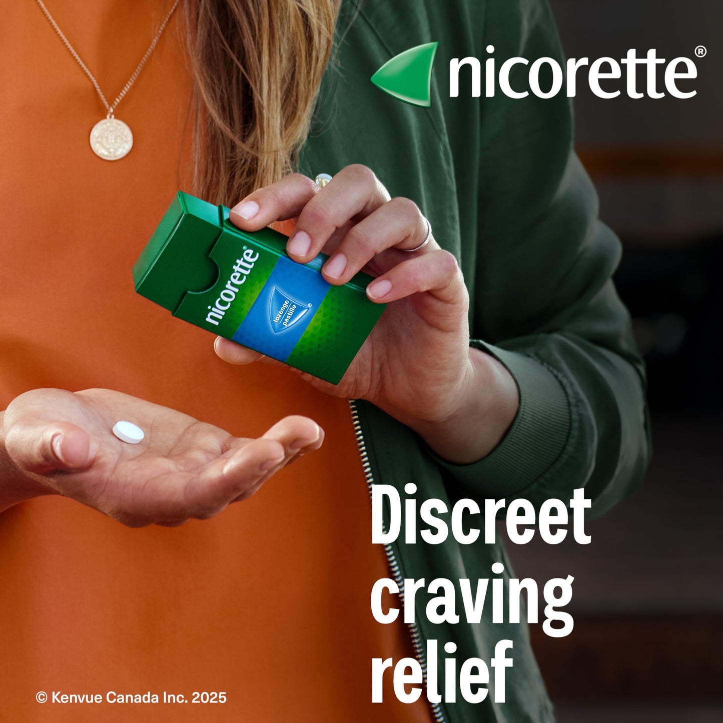 Nicorette Nicotine Lozenges Quit Smoking Aid, Mint, 2mg, 160 Count 🍁 All In One Marketplace Canada