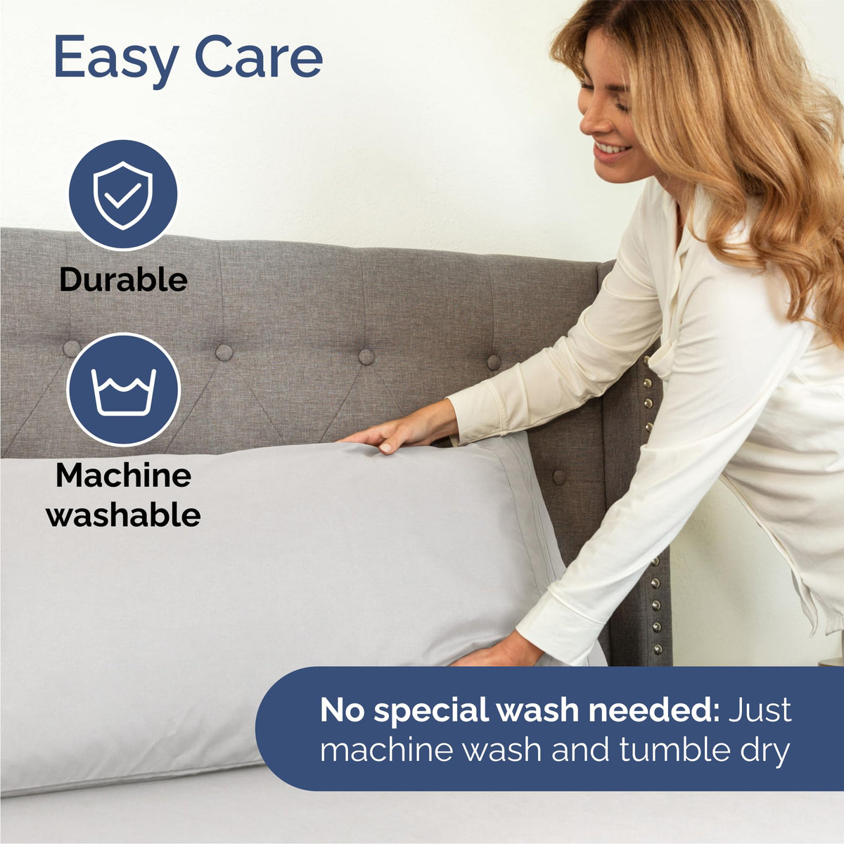 Queen Size 4 Piece Sheet Set - Comfy Breathable & Cooling Sheets - Hotel Luxury Bed Sheets for Women & Men - Deep Pockets, Easy-Fit, Soft & Wrinkle Free Sheets - French Grey Oeko-Tex Bed Sheet Set 🍁 All In One Marketplace Canada