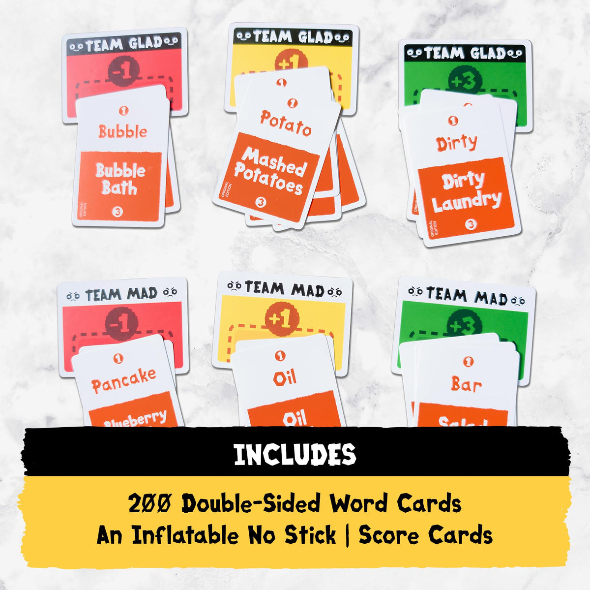 Poetry for Neanderthals by Exploding Kittens - 2+ Players - Ages 7+ - 15 Minutes to Play - Competitive Word Guessing Game - Party Game, Family Game Night, Kid and Adult Card Game 🍁 All In One Marketplace Canada
