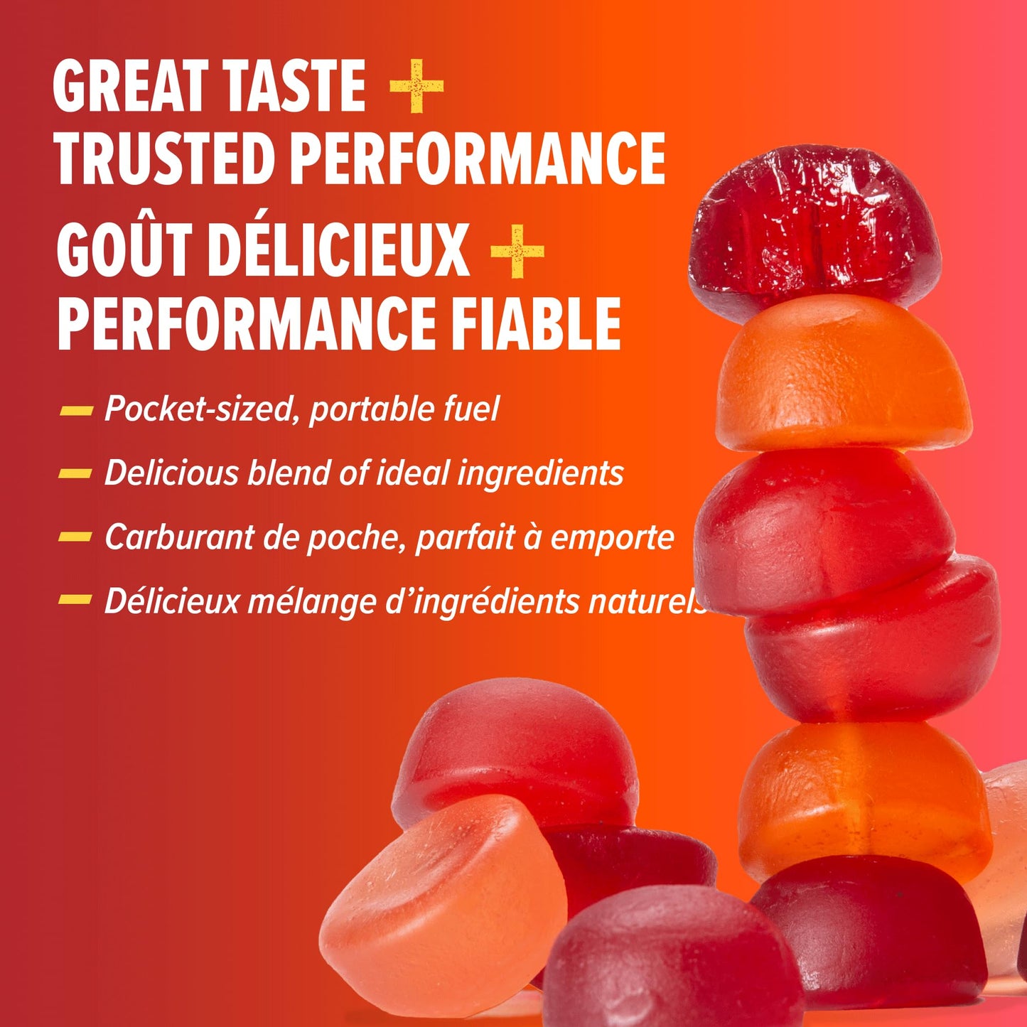 Honey Stinger Organic Fruit Smoothie Energy Chew | Gluten Free & Caffeine Free | for Exercise, Running and Performance | Sports Nutrition for Home & Gym, Pre and Mid Workout | 12 Pack, 50g 🍁 All In One Marketplace Canada