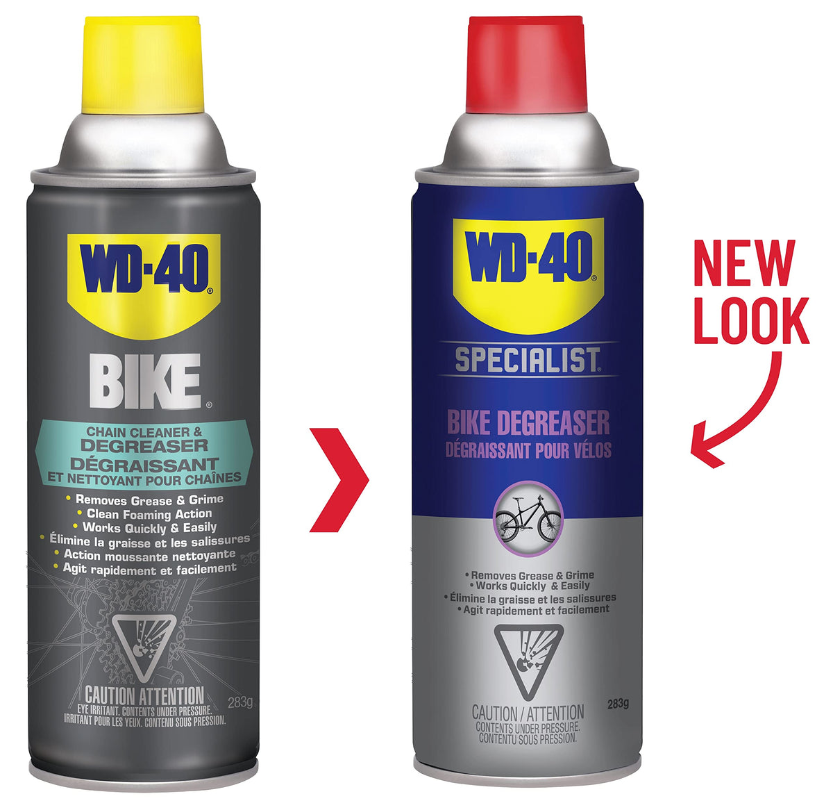 WD-40 Specialist Bike | Foaming Cleaner and Degreaser | Safe for all finishes, components; deeply penetrates to quickly remove stubborn grease and grime from bike chains, 283g | 3006 | Single Can 🍁 All In One Marketplace Canada