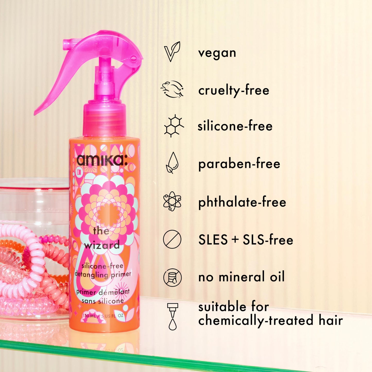 amika the wizard silicone-free detangling hair primer, 5oz 🍁 All In One Marketplace Canada