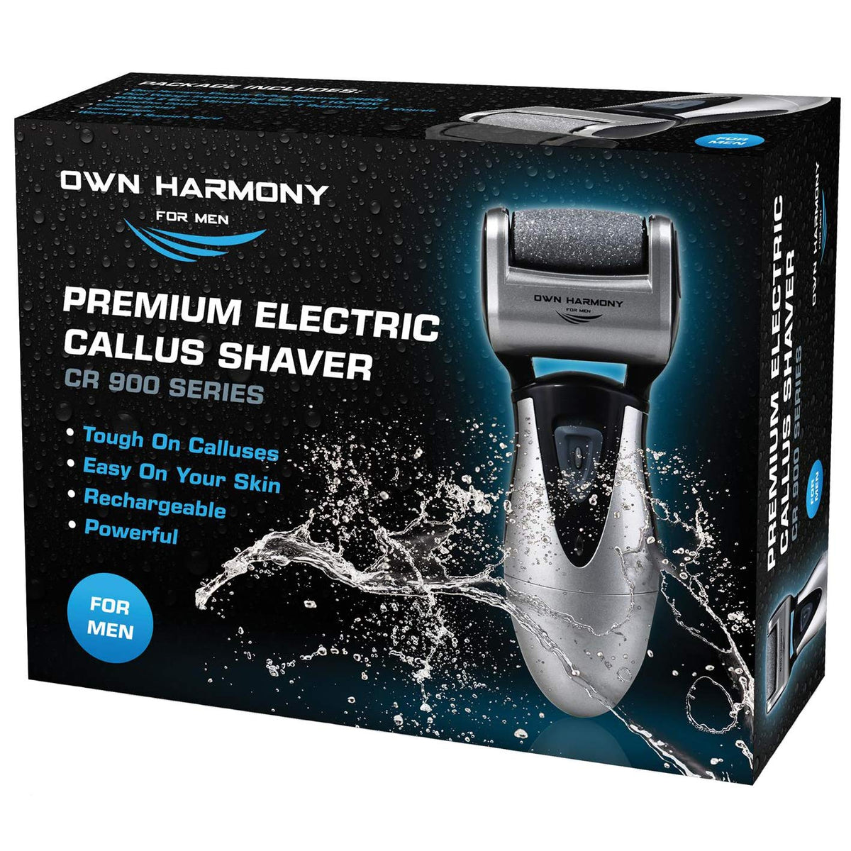 Callus Remover: Electric Rechargeable Pedicure Tools for Men/Women by Own Harmony w 3 Rollers (Tested Powerful) Best Foot File,Professional Spa Electronic Micro Pedi Feet Care Perfect for Cracked Skin 🍁 All In One Marketplace Canada