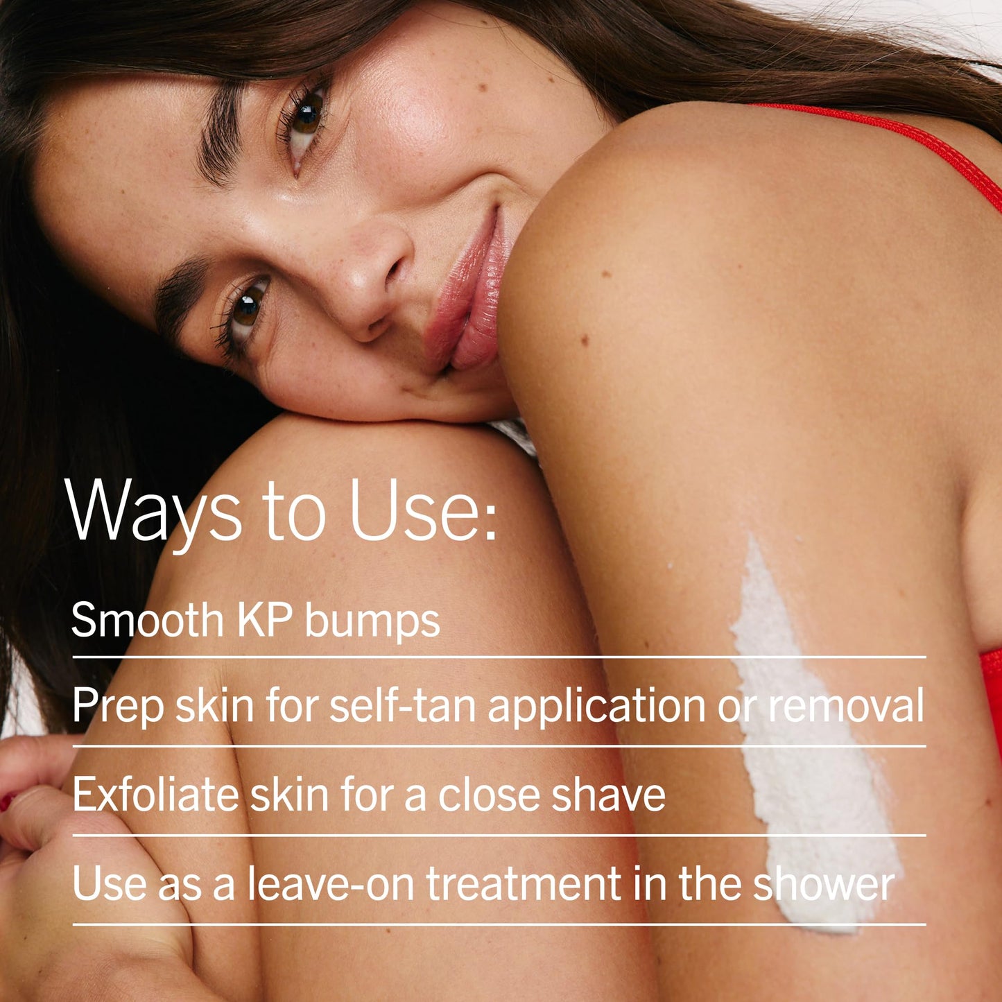 First Aid Beauty KP Bump Eraser Body Scrub Fresh Strawberry Scent, 10% AHA Keratosis Pilaris Exfoliator - Glycolic & Lactic Acid with Pumice, Treatment for Strawberry Legs, Razor Bumps & Rough Bumpy Skin, 8 oz 🍁 All In One Marketplace Canada