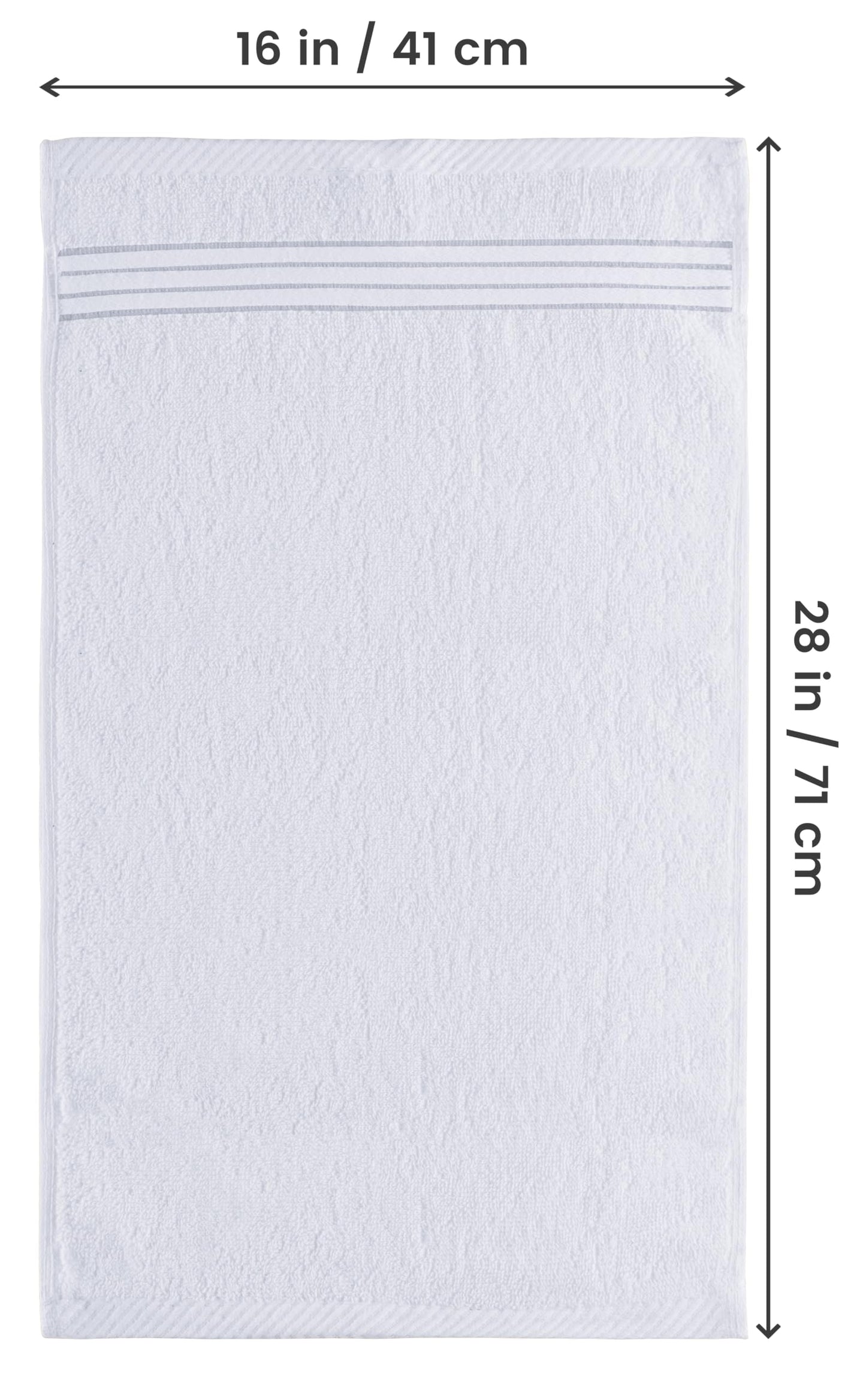 Utopia Towels 6 Piece Premium Hand Towels Set, 16 by 28 inches, 100% Ring Spun Cotton, Lightweight and Highly Absorbent Towels for Bathroom, Travel, Camp, Hotel, and Spa, White 🍁 All In One Marketplace Canada