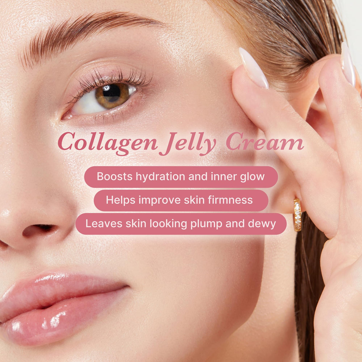 medicube Collagen Jelly Cream- Niacinamide & Freeze-Dried Hydrolyzed Collagen-Boosts skin barrier hydration & gives 24h Glow & Firmer looking skin | No artificial color, Korean skincare (3.71 fl.oz. 110ml) 🍁 All In One Marketplace Canada