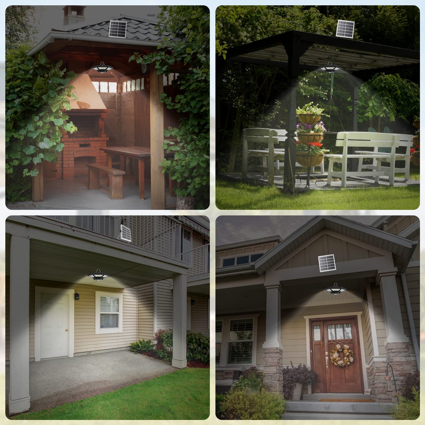 ICOFRU Solar Shed Lights Indoor Outdoor Motion Sensing 5 Lighting Modes 🍁 All In One Marketplace Canada