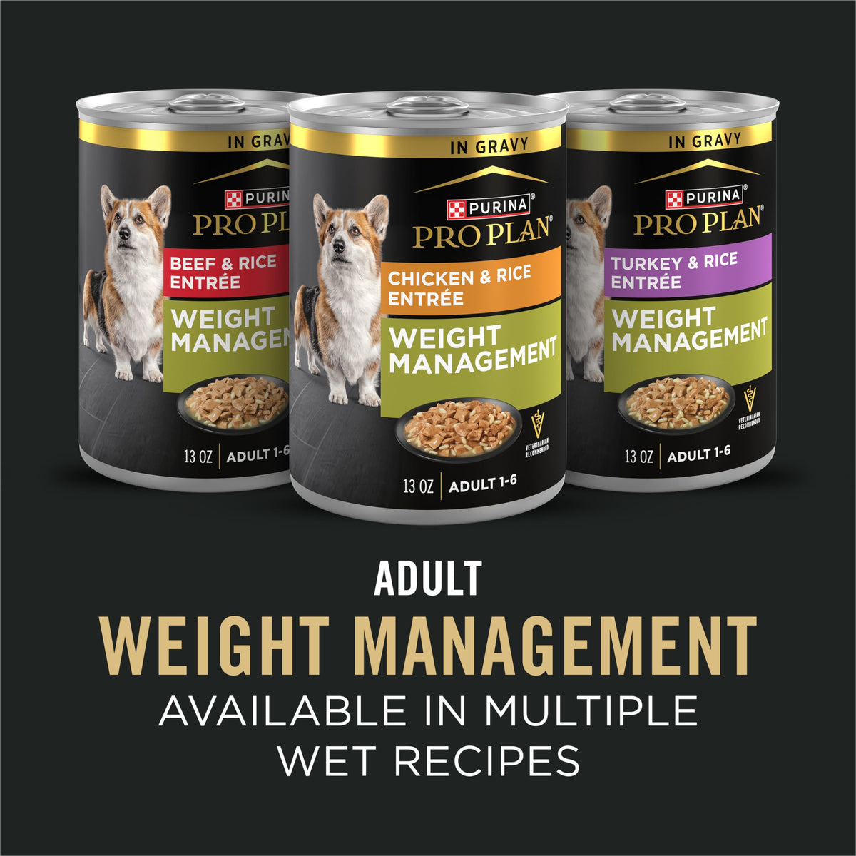 Purina Pro Plan Weight Management Dry Dog Food, Shredded Blend Chicken - 15.4 kg Bag 🍁 All In One Marketplace Canada