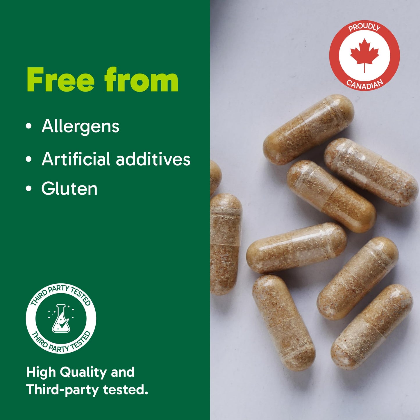 Organika Canadian-Made Absolute Iron - Iron Bisglycinate- High Availability, Gentle on Stomach, Boost Iron Levels- Beneficial for Women and Vegetarians- 120vcaps 🍁 All In One Marketplace Canada