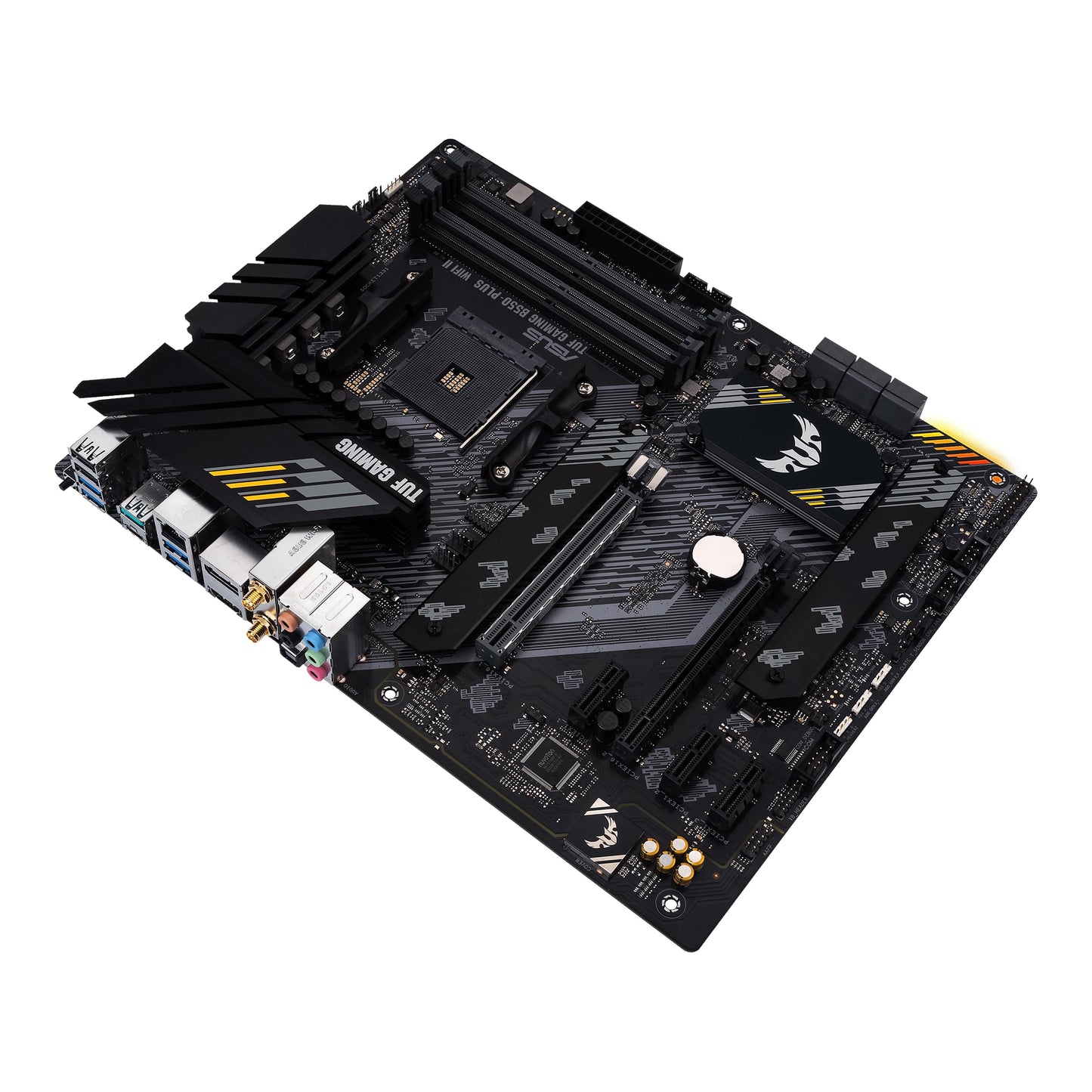 ASUS TUF Gaming B550-PLUS WiFi II AMD AM4 (3rd Gen Ryzen™) ATX Motherboard (PCIe 4.0, WiFi 6, 2.5Gb LAN, BIOS Flashback, USB 3.2 Gen 2, Addressable Gen 2 RGB Header and Aura Sync) 🍁 All In One Marketplace Canada