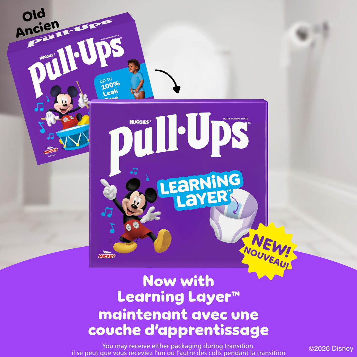 Boys Potty Training Underwear, Easy Open Training Pants 3T-4T, Pull-Ups Learning Design for Toddlers, 66ct, Giga Pack 🍁 All In One Marketplace Canada