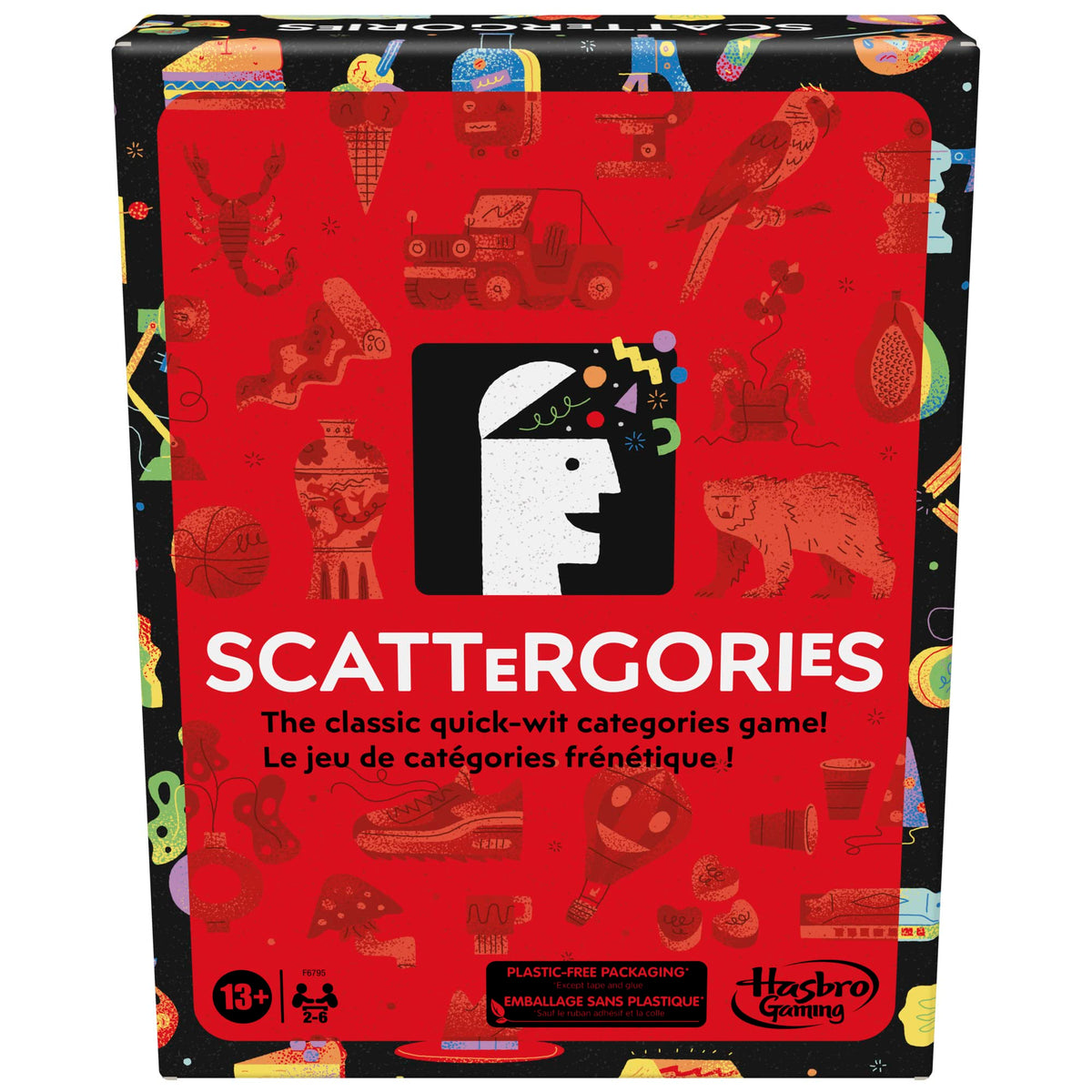 Scattergories Classic Game, Party Game for Adults and Teens Ages 13 and Up, Board Game for 2+ Players (English & French) 🍁 All In One Marketplace Canada