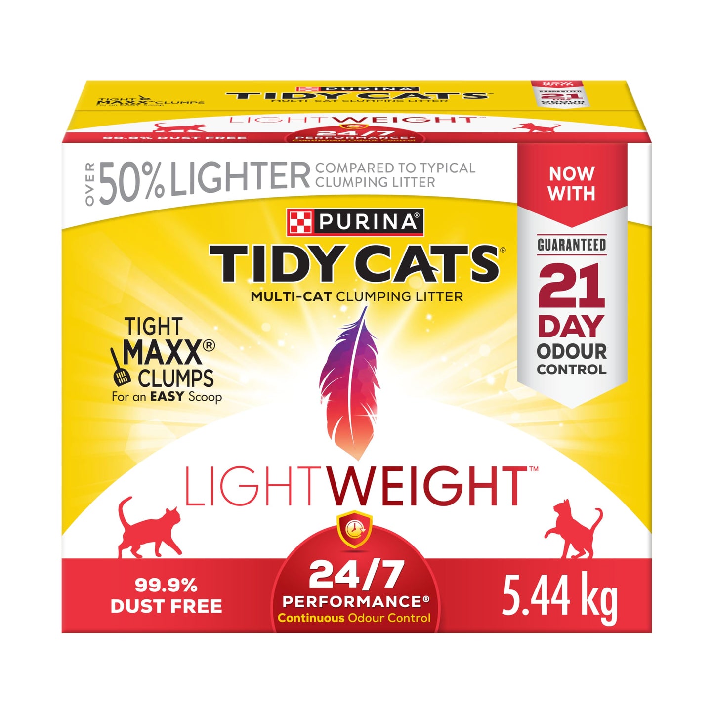 Tidy Cats 24/7 Performance Cat Litter, LightWeight Multi-Cat - 5.44 kg Box 🍁 All In One Marketplace Canada