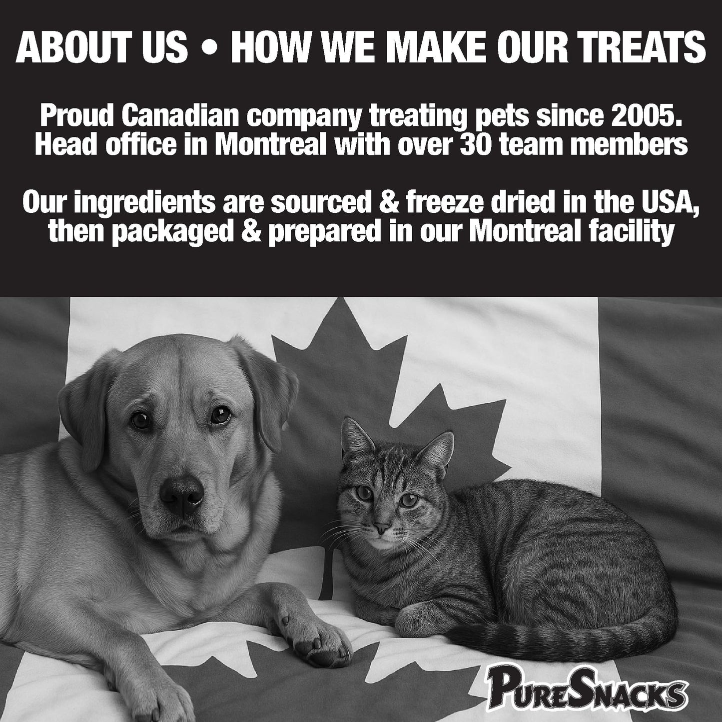 PureSnacks Freeze Dried Beef Liver Dog Treats 14.4oz (410g) | 1 Ingredient | Freeze Dried in the USA | Packaged and Prepared in Canada 🍁 All In One Marketplace Canada