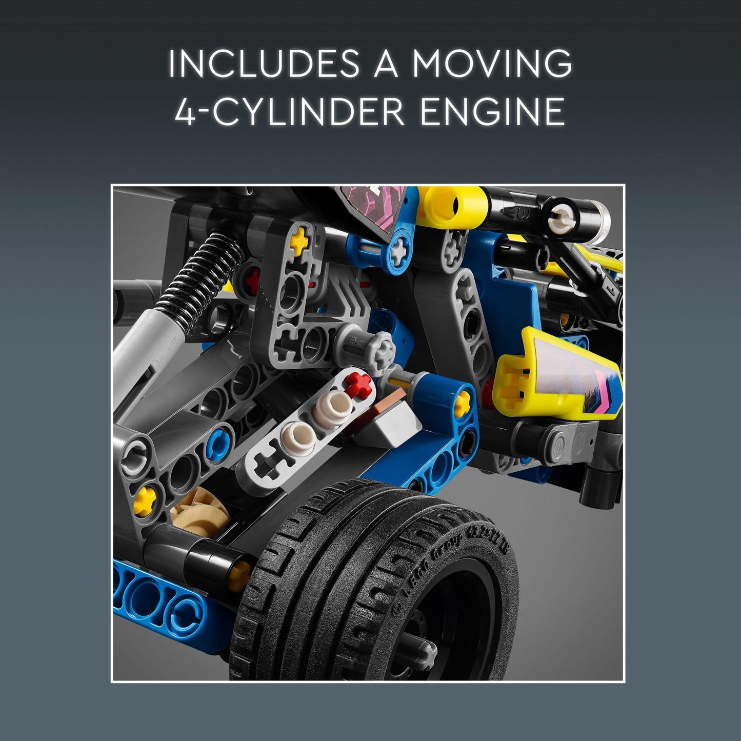 LEGO Technic Off-Road Race Buggy Buildable Car Toy, Cool Toy for 8 Year Old Boys, Girls and Kids who Love Rally Contests, Race Car Toy Featuring Moving 4-Cylinder Engine and Working Suspension, 42164 🍁 All In One Marketplace Canada