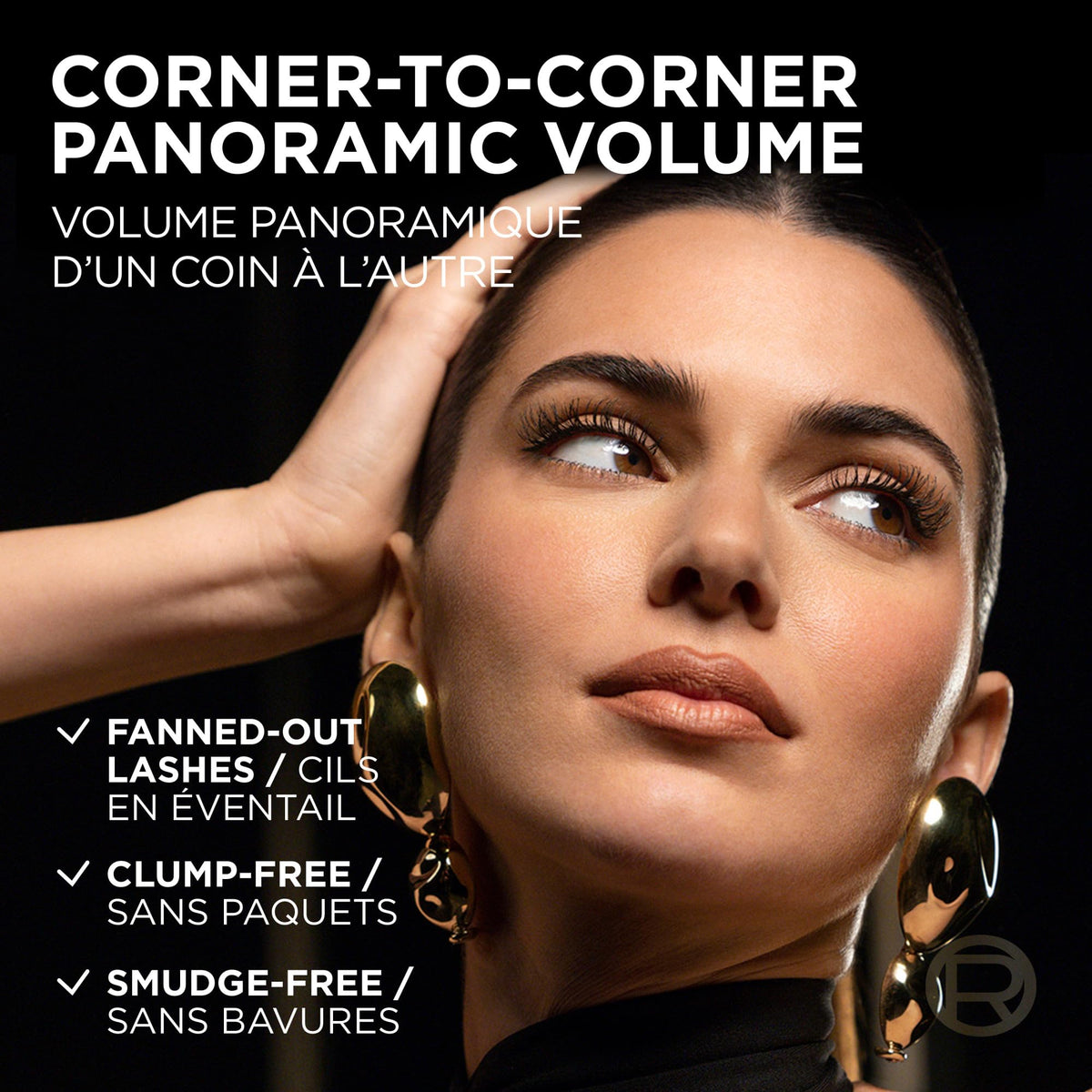 L’Oréal Paris Voluminous Panorama Mascara, Volumizing and Lengthening Mascara, Washable Longwear and Smudge Resistant Make Up, Blackest Black, 0.33 Fl Oz 🍁 All In One Marketplace Canada