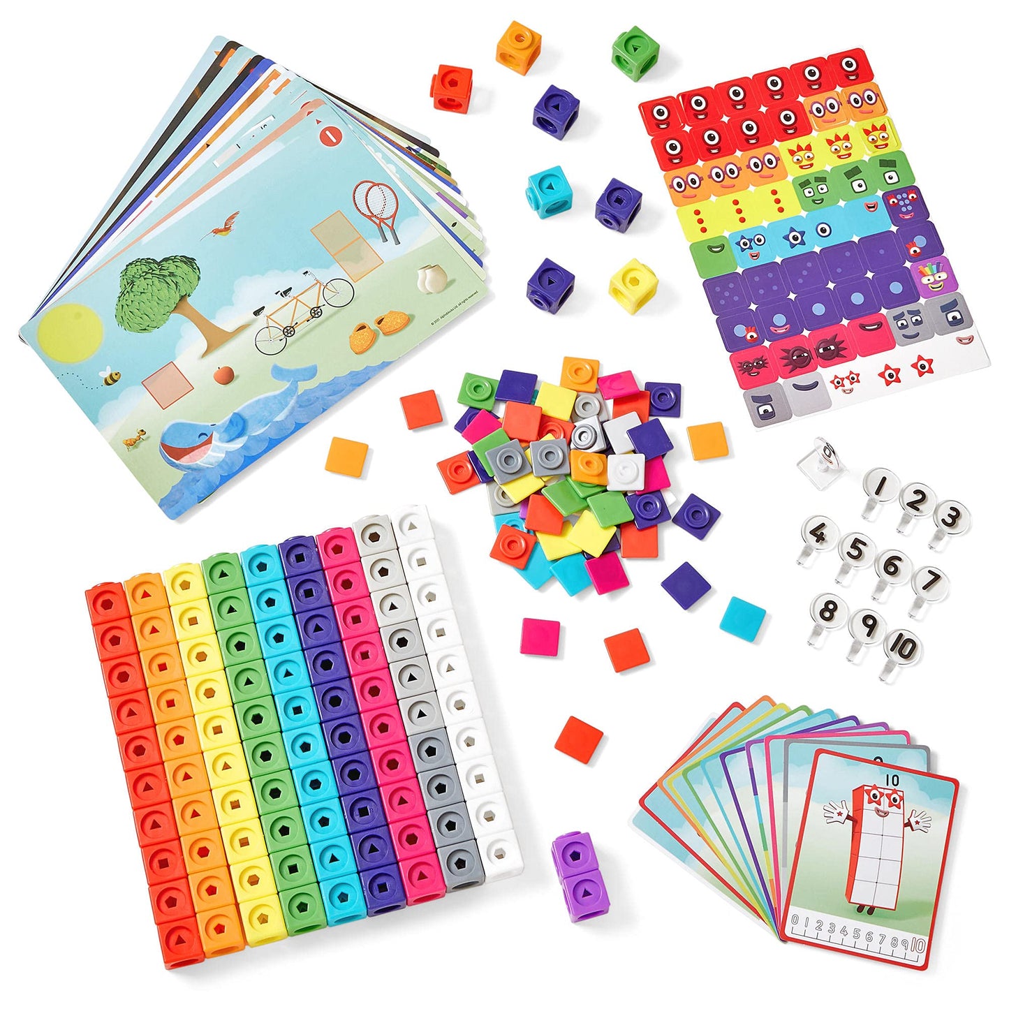 Numberblocks MathLink Cubes 1-10 🍁 All In One Marketplace Canada