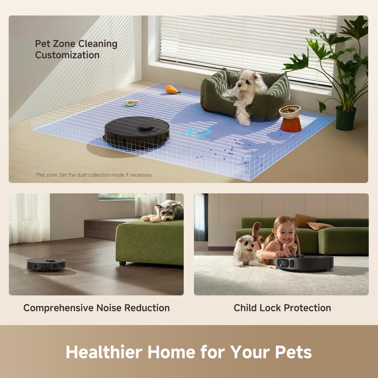 DREAME L40 Ultra Gen 2 Robot Vacuum and Mop with 25,000Pa Suction, Extendable Side Brush and Mop, All-in-One Self-Emptying & Cleaning Dock, Voice & App Control, Black 🍁 All In One Marketplace Canada