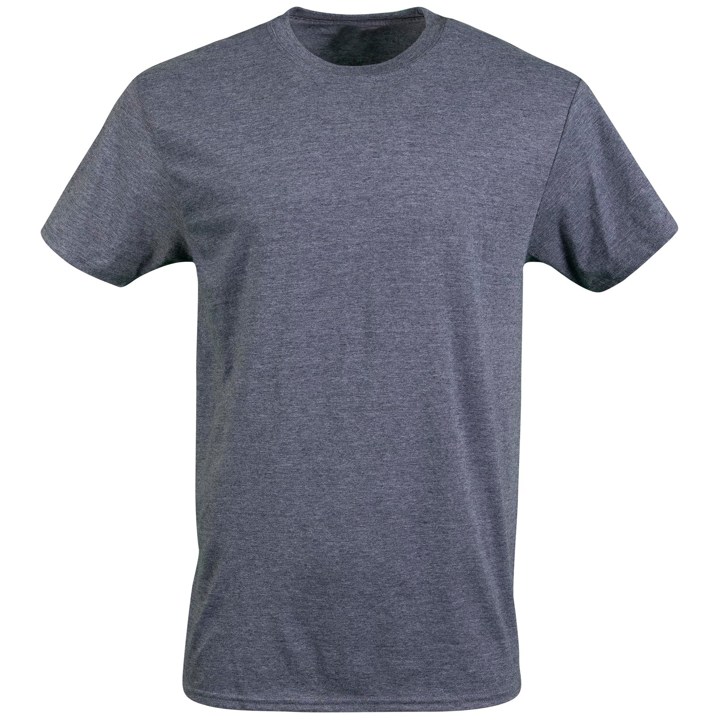 Gildan Men's Crew T-Shirts, Multipack, Style G1100, Navy/Heather Navy/Indigo Blue (5-Pack), Medium 🍁 All In One Marketplace Canada