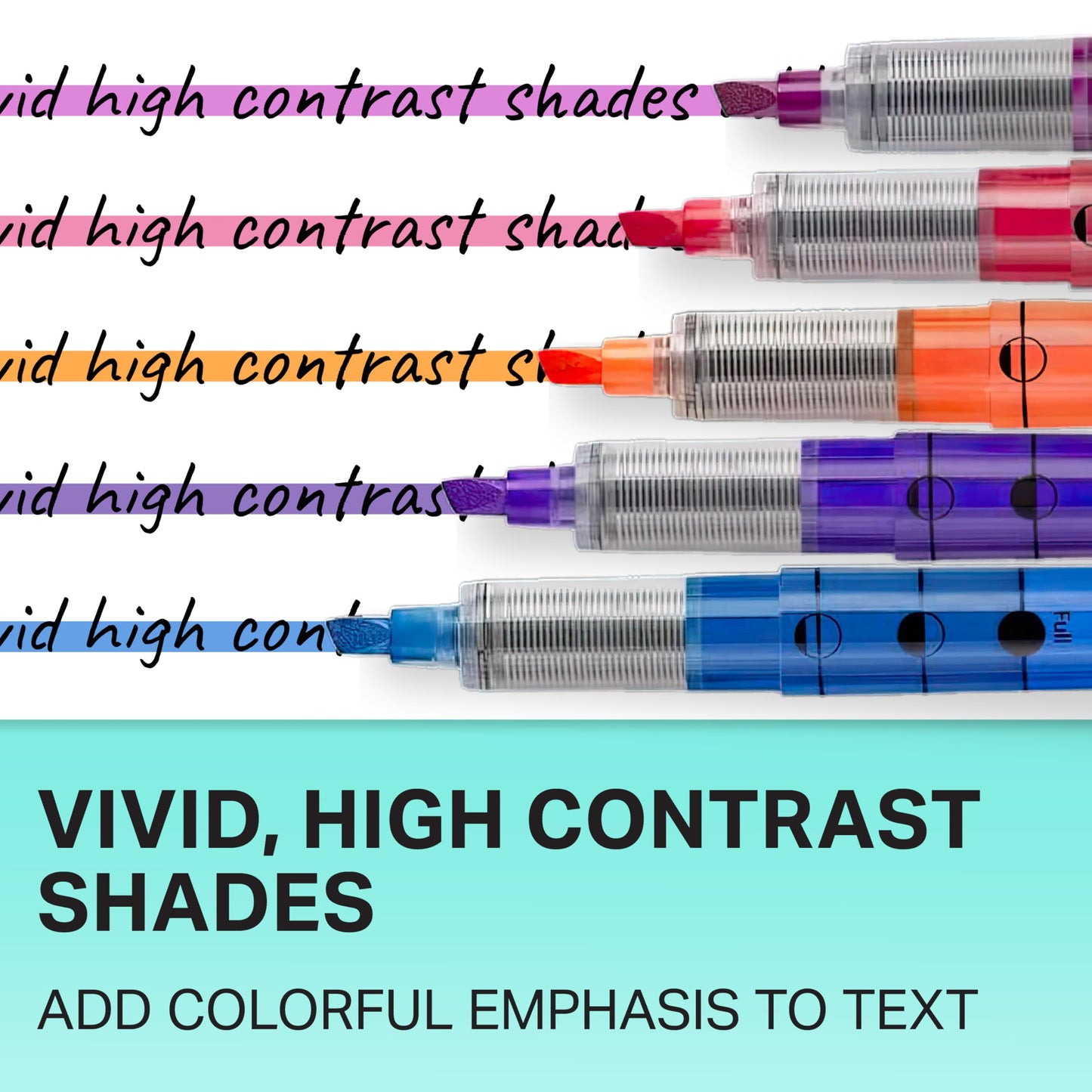 Sharpie Liquid Highlighters, Chisel Tip, Assorted Colours, 10 Count 🍁 All In One Marketplace Canada