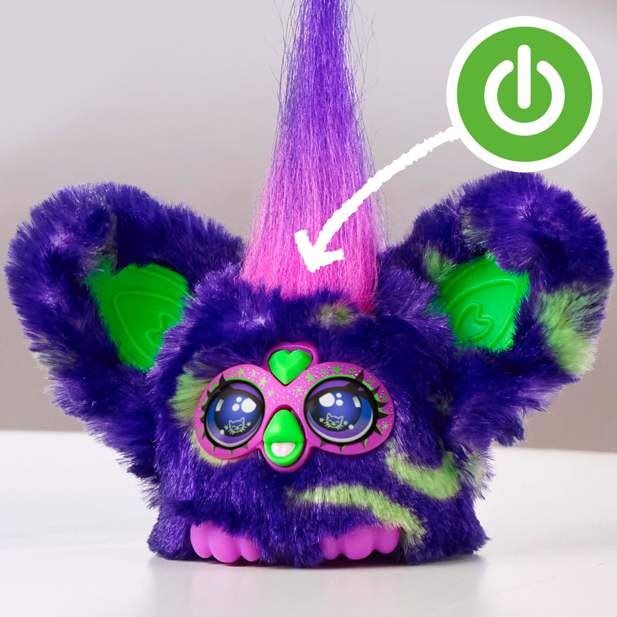 Furby Furblets 2 Pack of Fall Edition Mini Friends Trick-Ee & Boo-Kin, Electronic Halloween Plush Toys for Girls & Boys 6+, Multicolor
