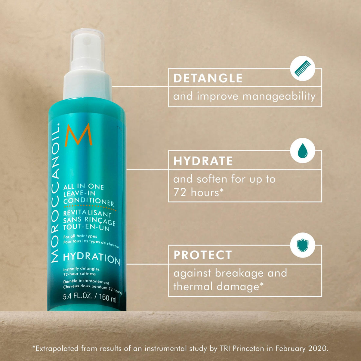 Moroccanoil All In One Leave in Conditioner, 5.4 Fl Oz 🍁 All In One Marketplace Canada
