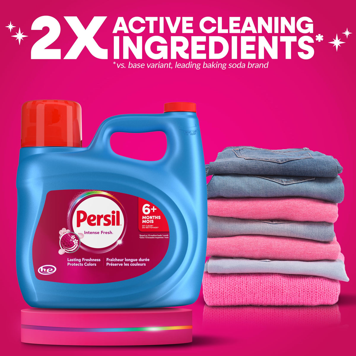 Persil Intense Fresh Liquid Laundry Detergent Everyday Clean 3.72L/96 Loads 🍁 All In One Marketplace Canada