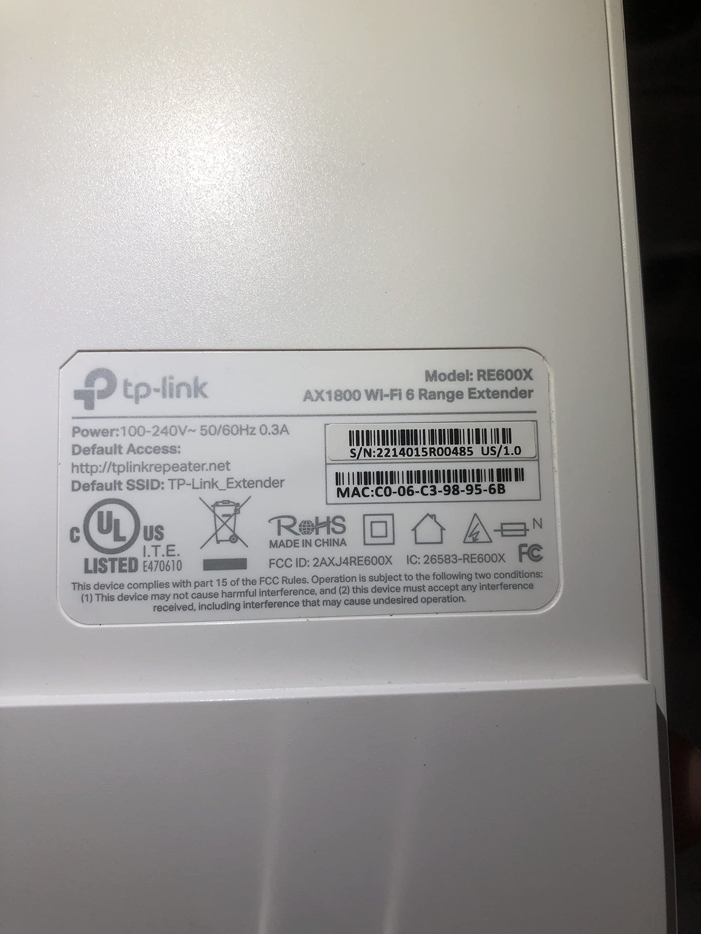 TP-Link AX1800 WiFi Extender Internet Booster (RE600X) - WiFi 6 Range Extender Covers up to 1500 sq.ft and 30 Devices, Dual Band, AP Mode w/Gigabit Port, APP Setup 🍁 All In One Marketplace Canada