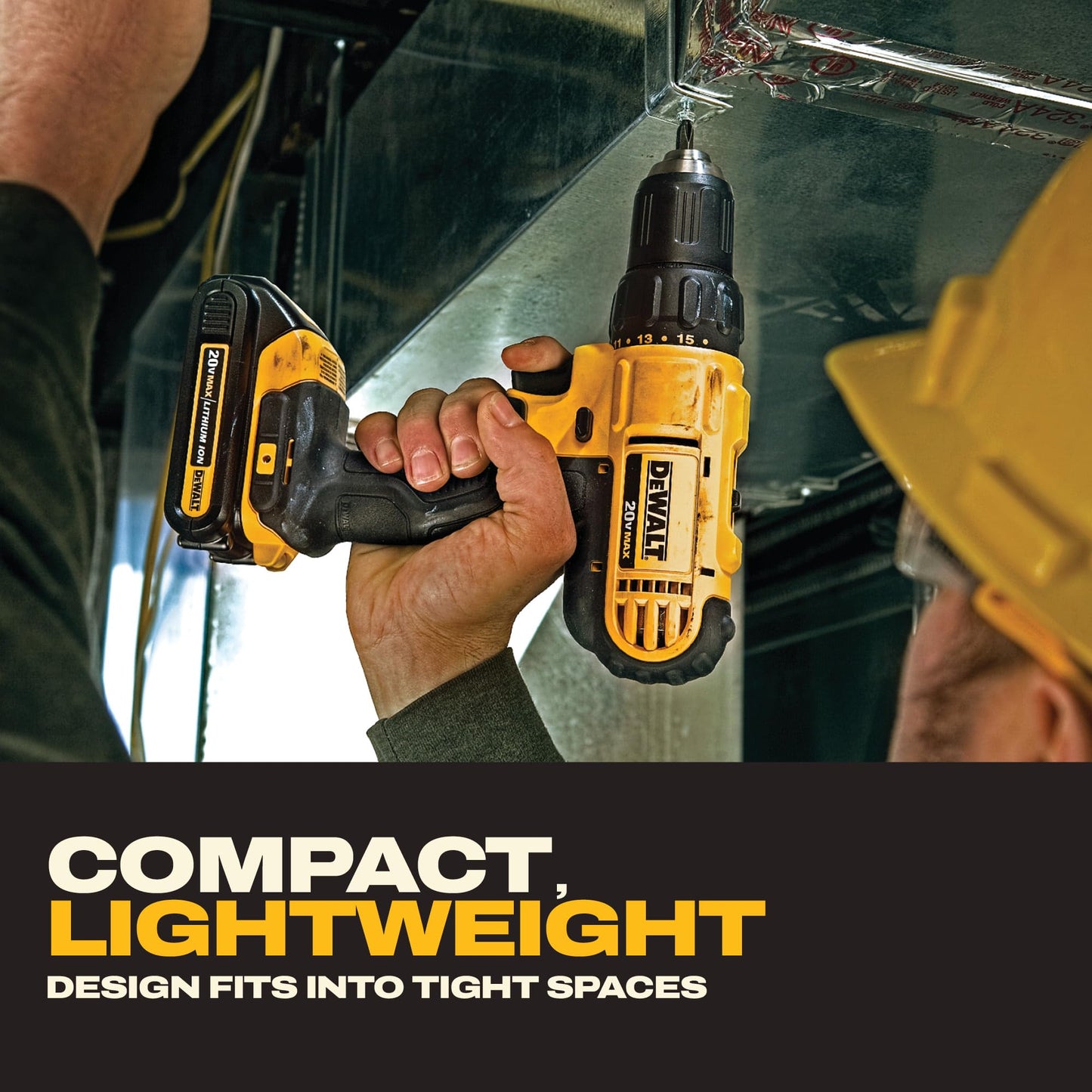 DEWALT 20V Max Cordless Drill Combo Kit, 2-Tool (DCK240C2),Yellow/Black Drill Driver/Impact Combo Kit 🍁 All In One Marketplace Canada