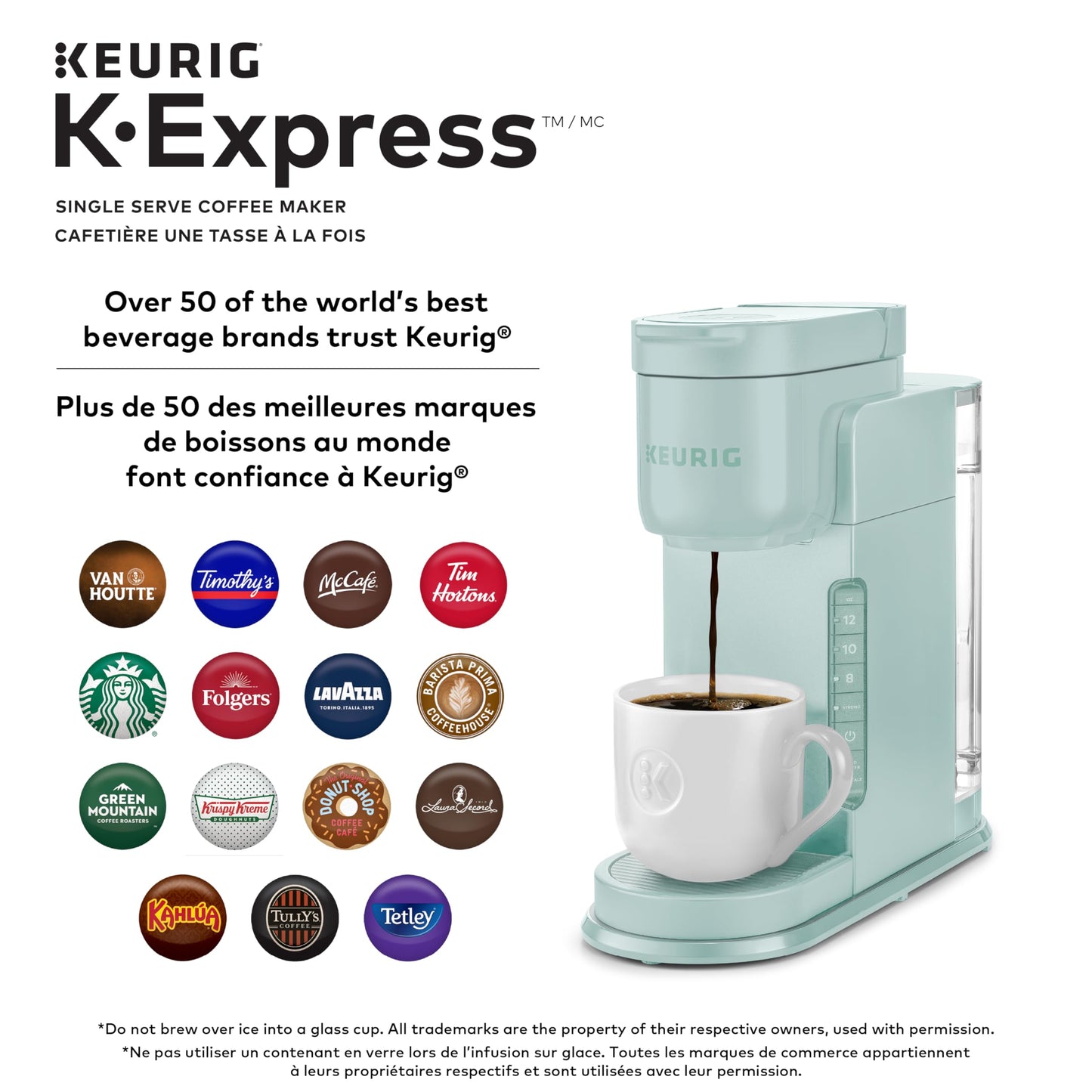 Keurig K-Express Single Serve K-Cup Pod Coffee Maker, Mint, With A Removable Reservoir And Strong Button Function 🍁 All In One Marketplace Canada