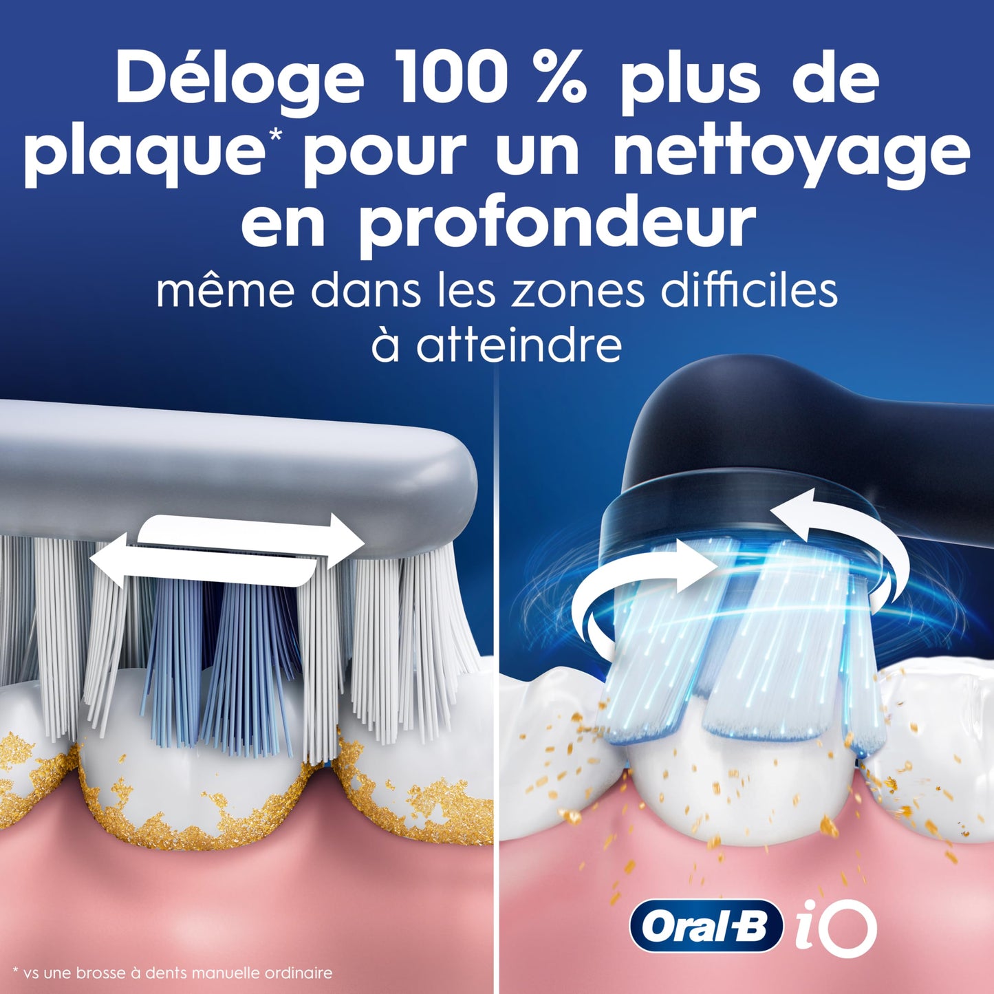 Oral-B iO Series 5 Limited Electric Toothbrush with (3) Brush Head, Rechargeable, Black 🍁 All In One Marketplace Canada