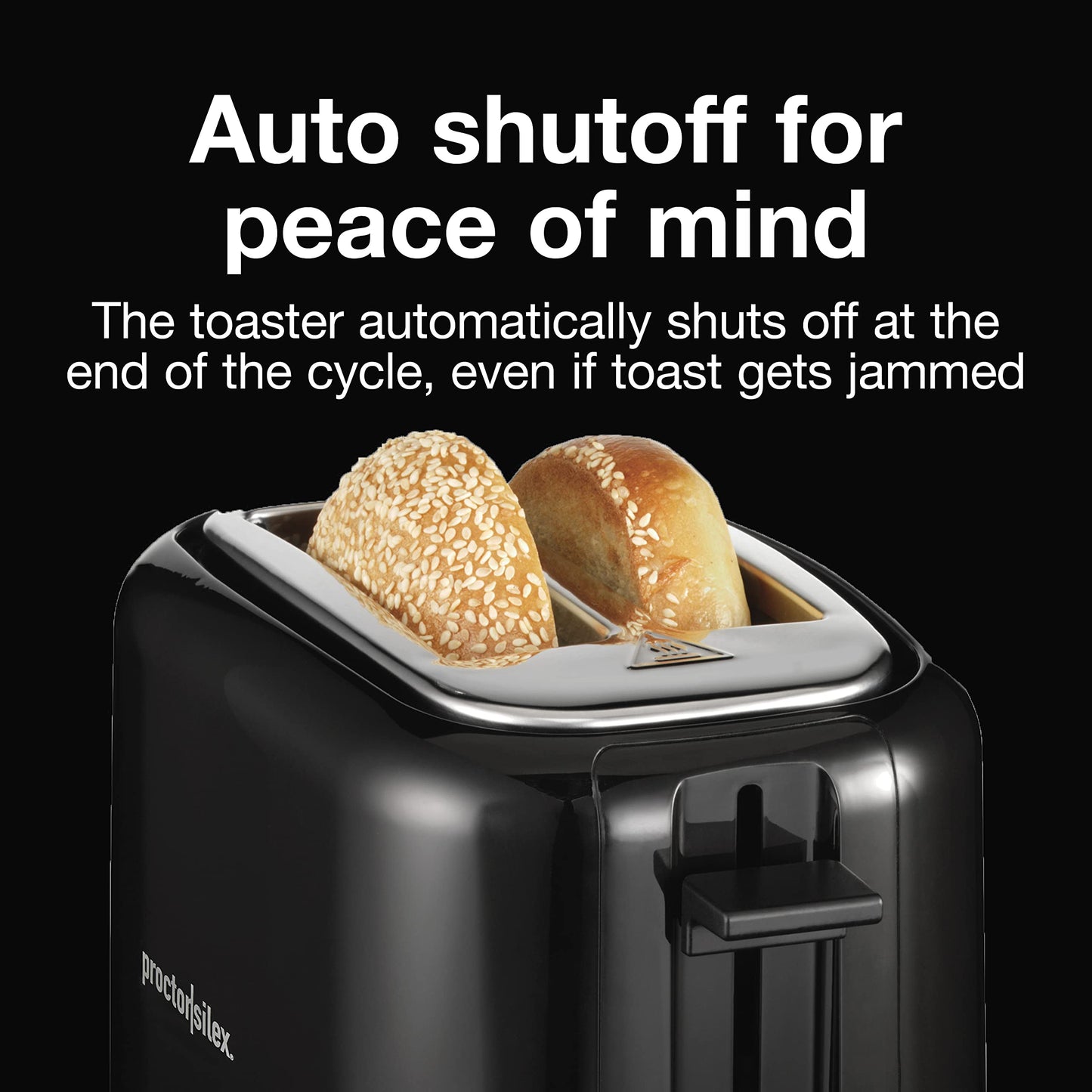 Proctor Silex 2-Slice Extra-Wide Slot Toaster with Cool Wall, Shade Selector, Toast Boost, Auto Shut-Off and Cancel Button, Black, 22215G 🍁 All In One Marketplace Canada