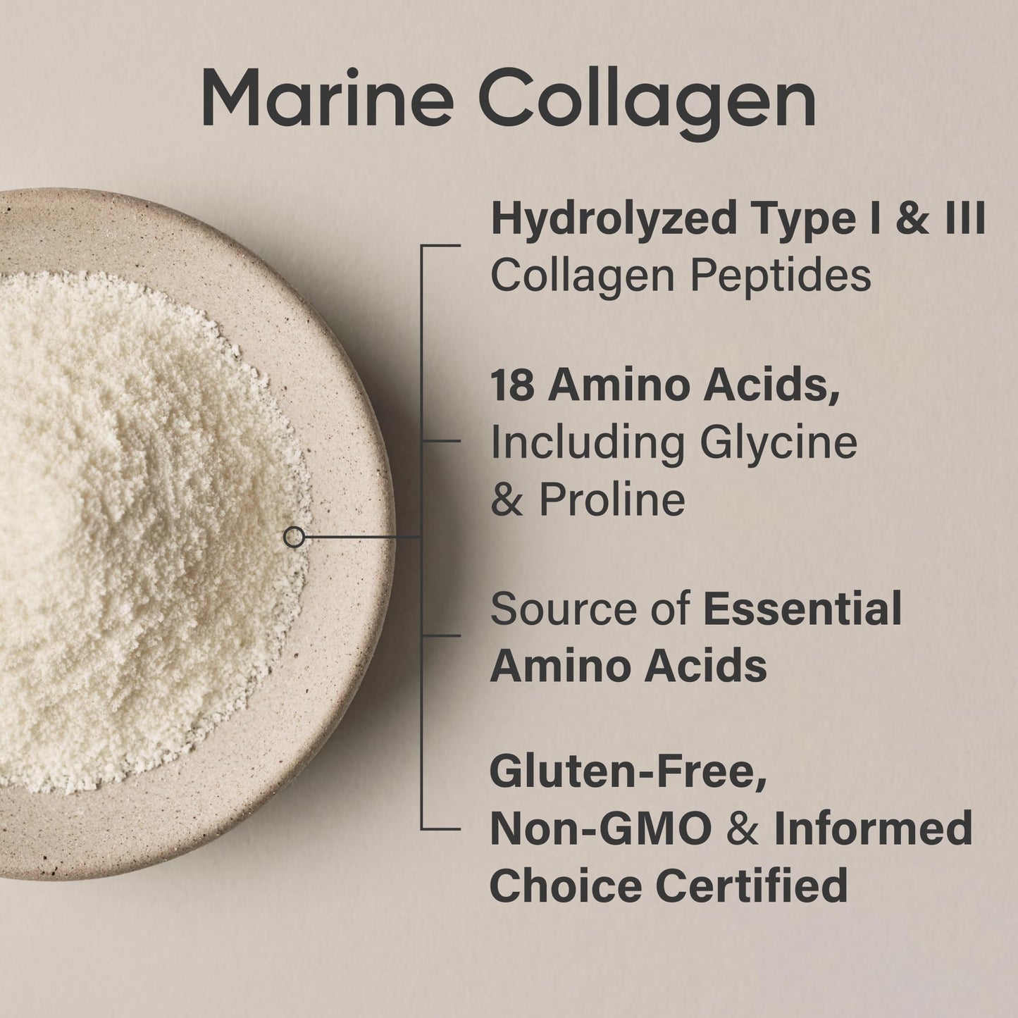 Sports Research® Marine Collagen Peptides Powder - Sourced from Wild-Caught Fish, Pescatarian Friendly, Keto Certified & Non-GMO Verified - Easy to Mix in Water or Juice! (34 Servings) 🍁 All In One Marketplace Canada