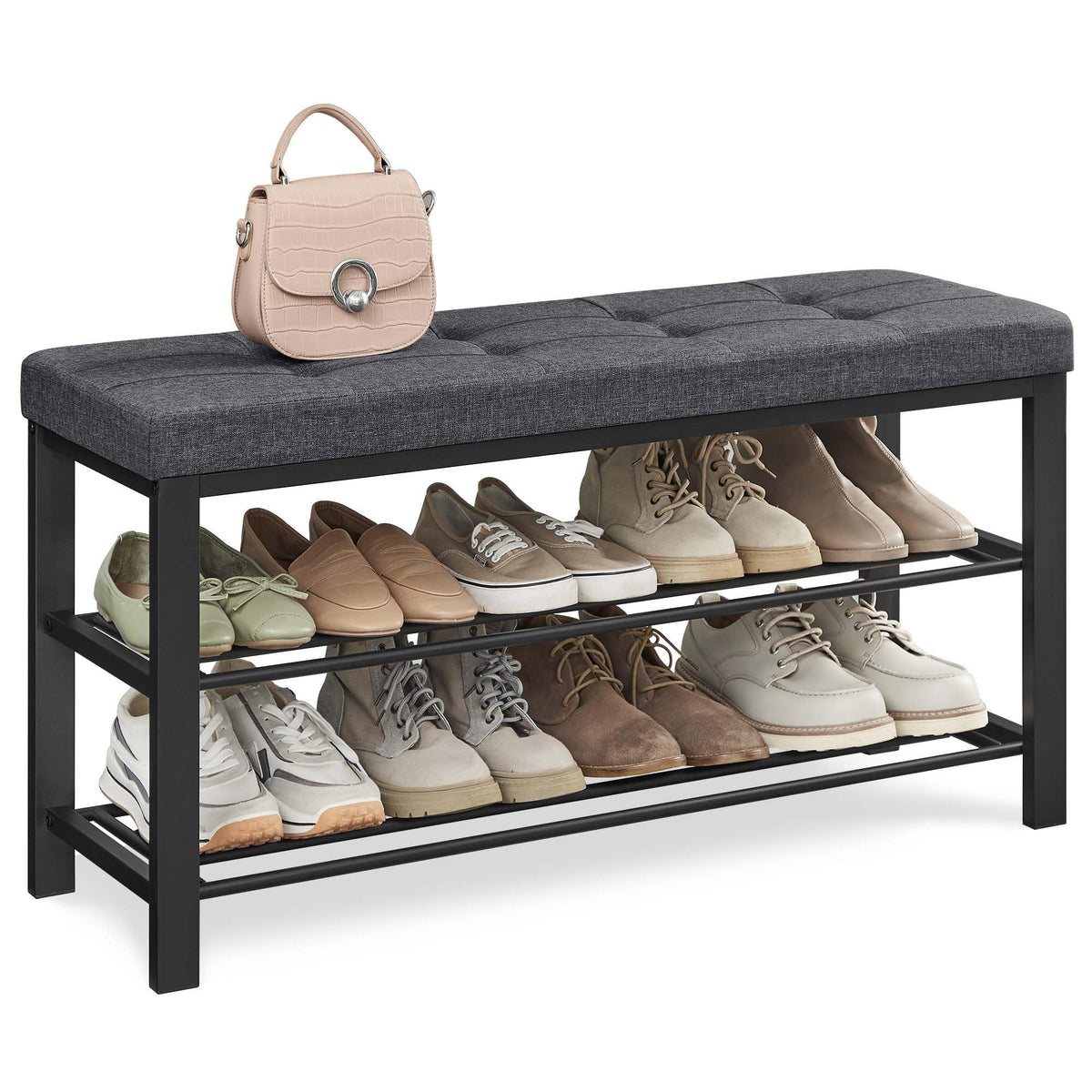 SONGMICS Shoe Storage Bench, Entryway Bench with Cushion 🍁 All In One Marketplace Canada
